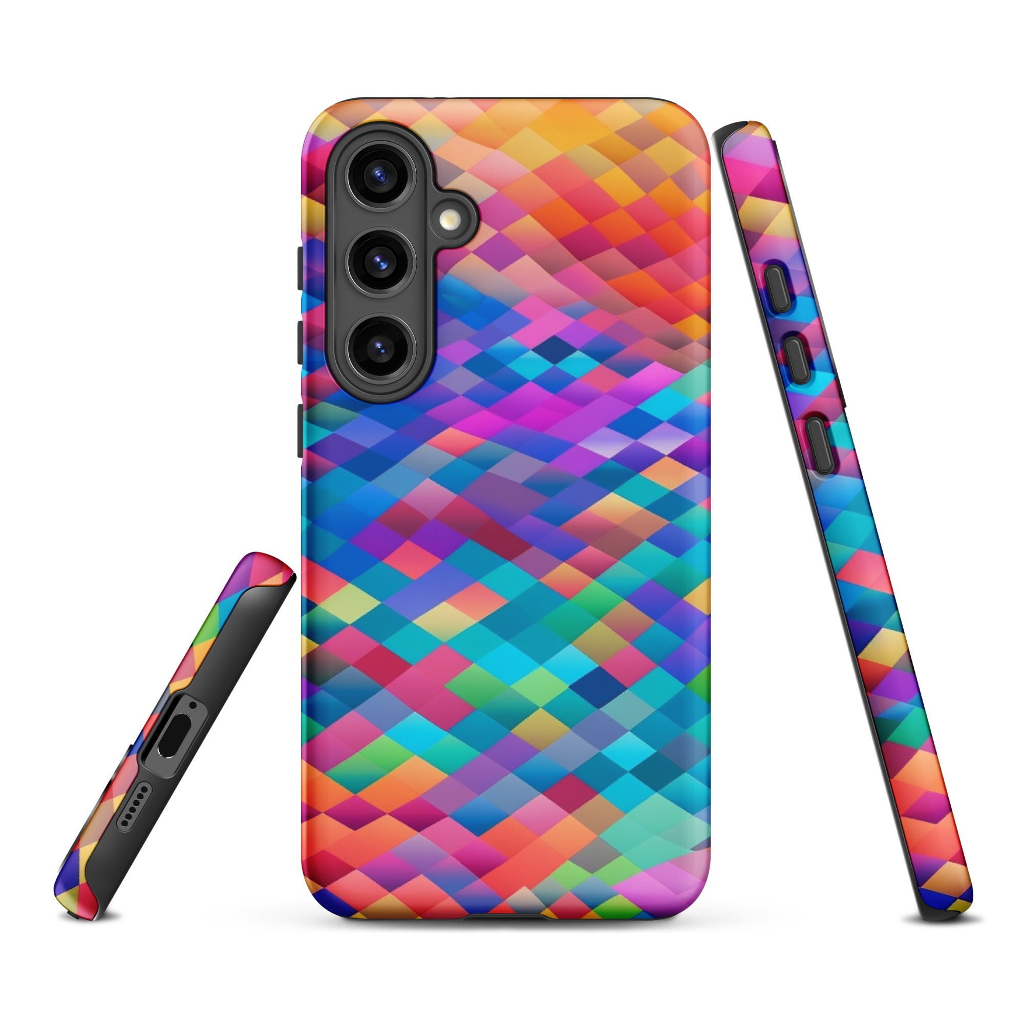 Tough case for Samsung®- Rainbow Cloud Pattern II