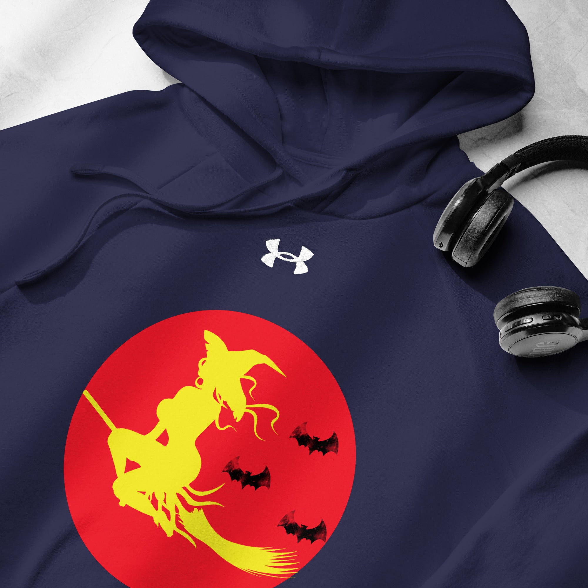 Under Armour® hoodie-Flying Witch