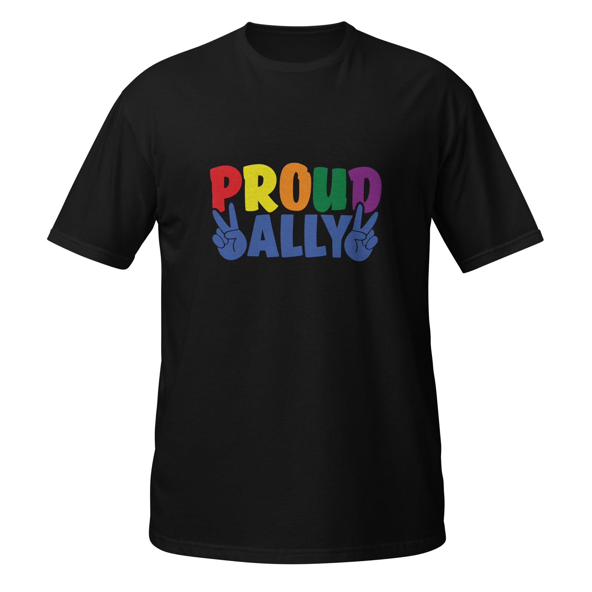 Short-Sleeve Unisex T-Shirt- Proud ally