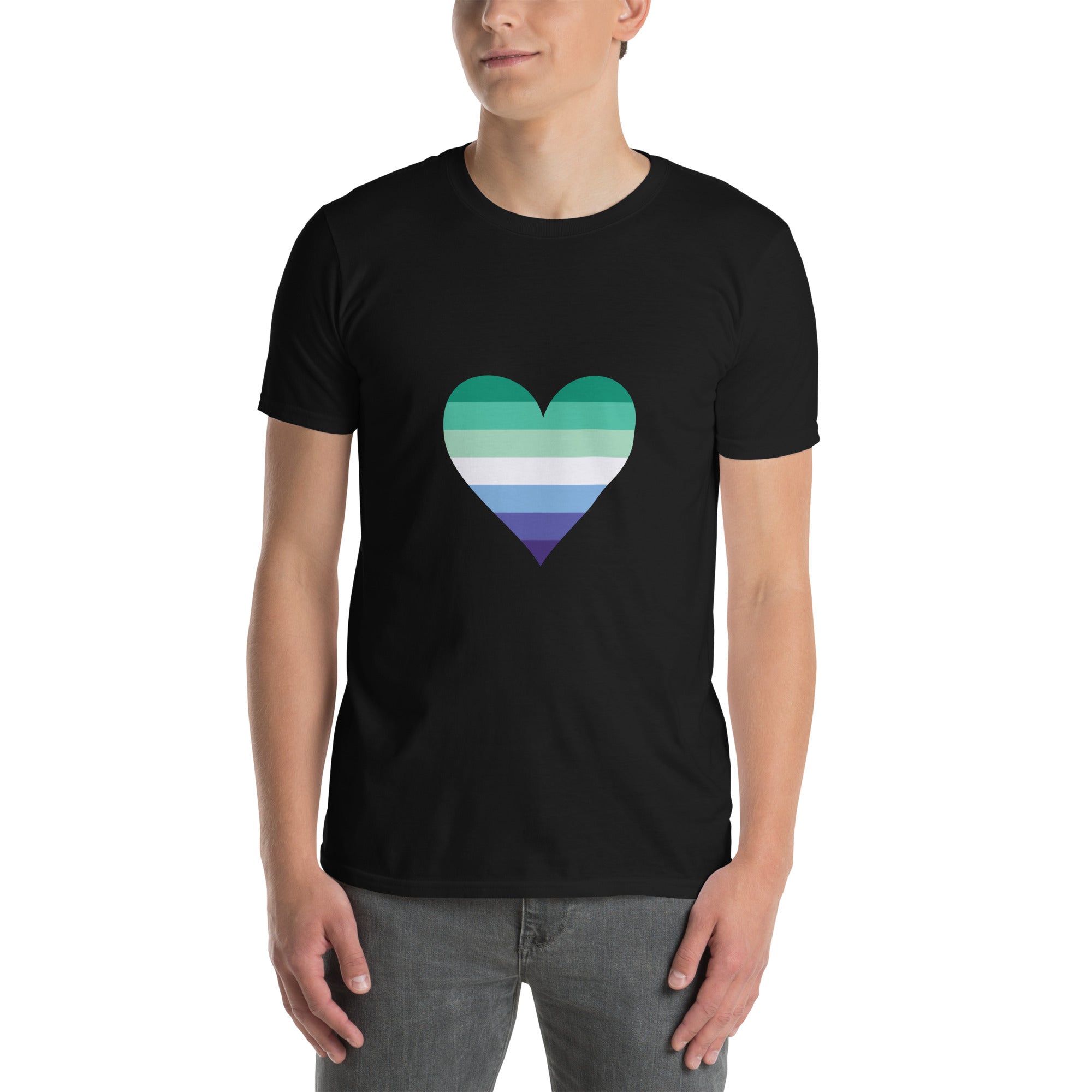 Short-Sleeve Unisex T-Shirt-Gaymen Heart