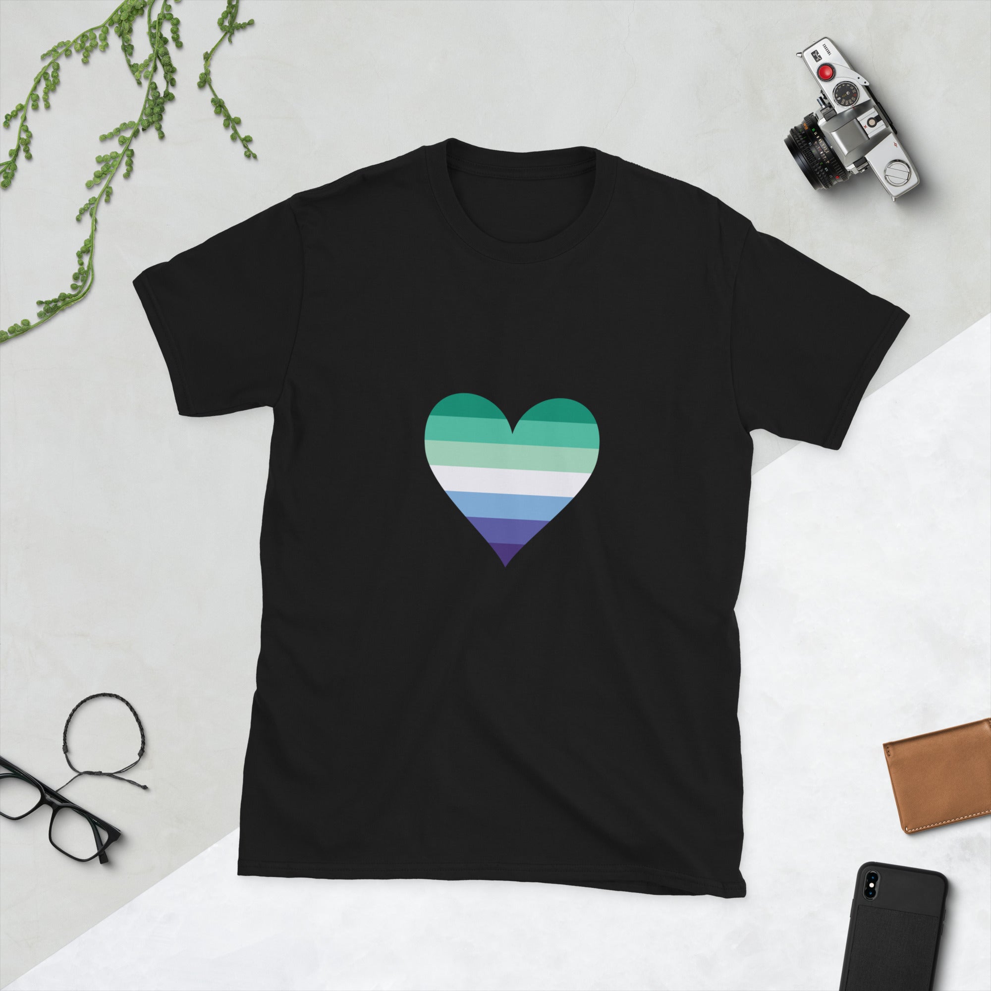 Short-Sleeve Unisex T-Shirt-Gaymen Heart