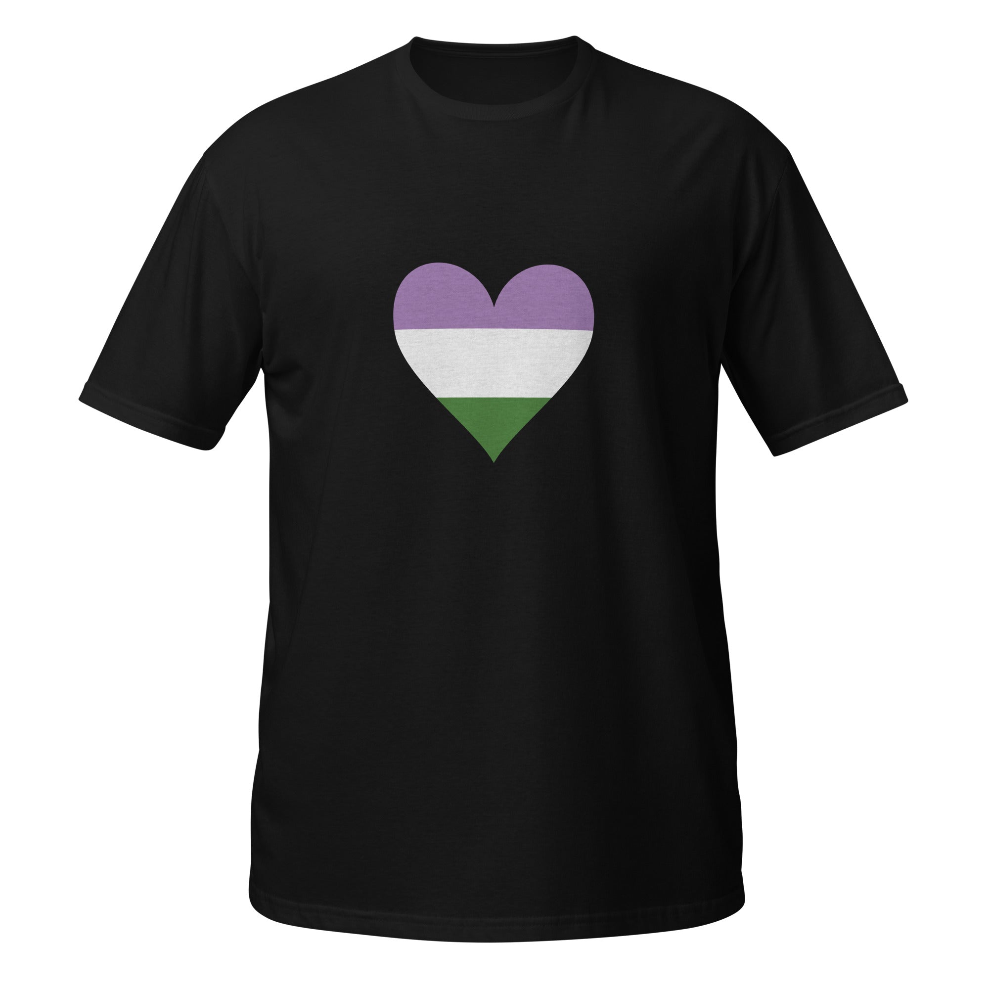 Short-Sleeve Unisex T-Shirt-Genderqueer Heart