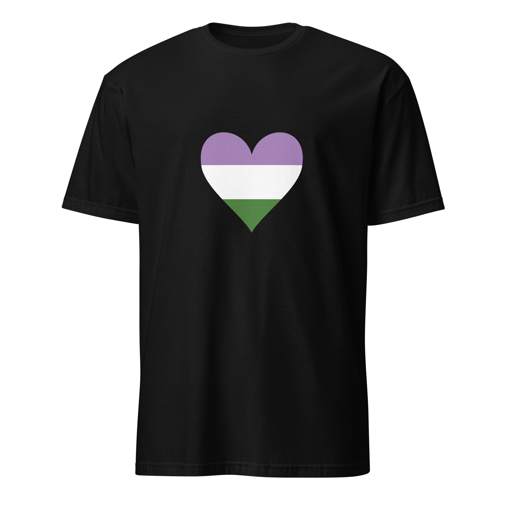 Short-Sleeve Unisex T-Shirt-Genderqueer Heart