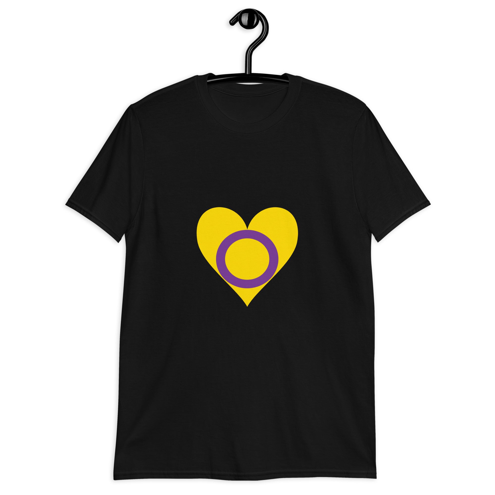 Short-Sleeve Unisex T-Shirt-Intersex Heart