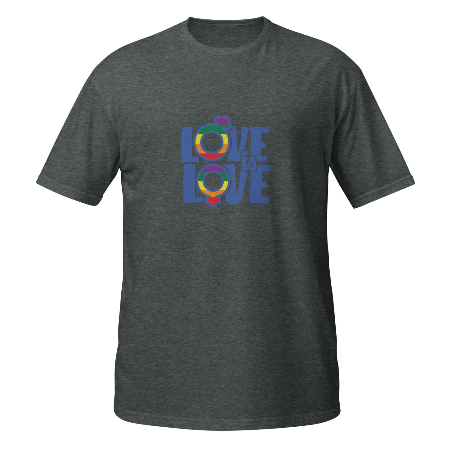 Short-Sleeve Unisex T-Shirt- Love is Love