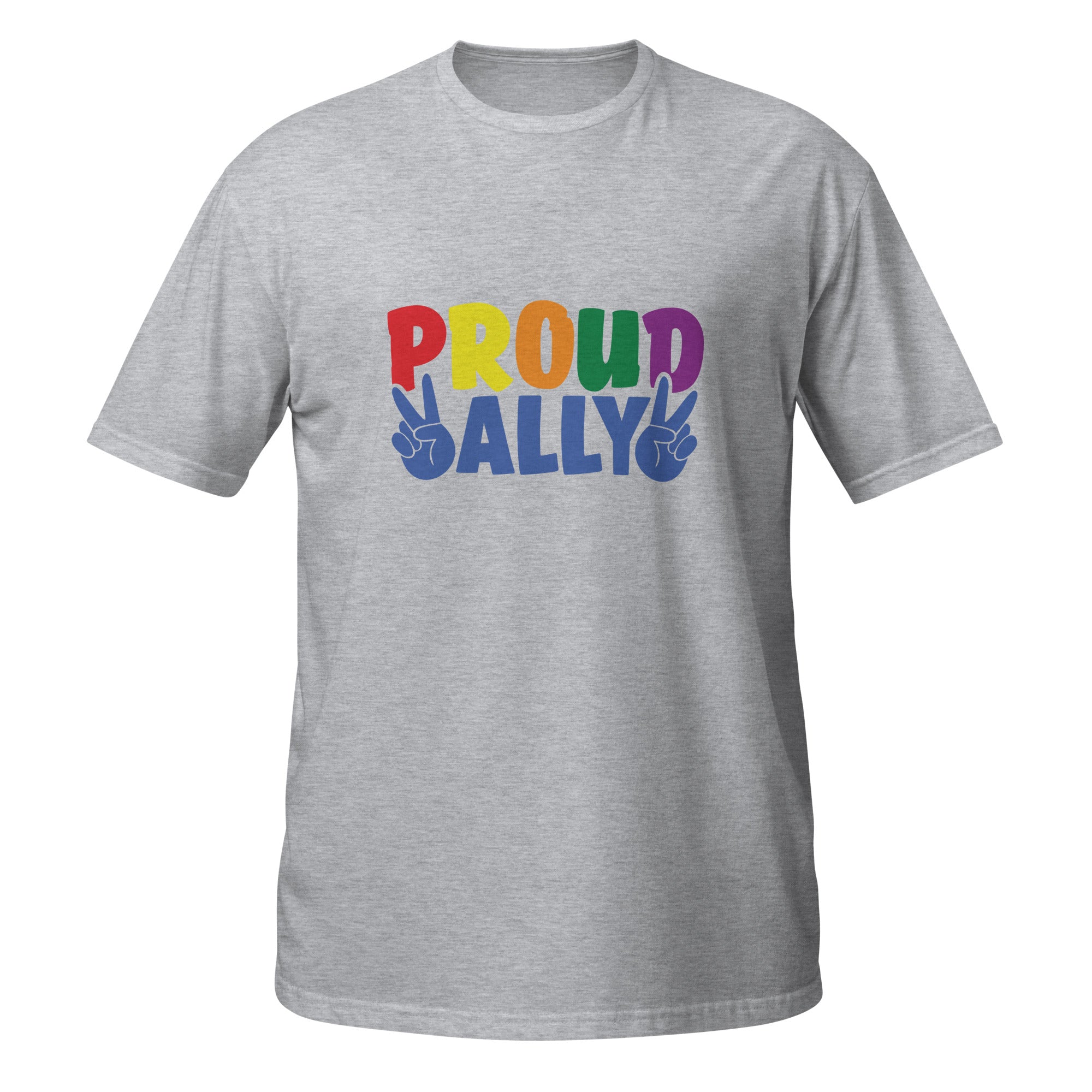 Short-Sleeve Unisex T-Shirt- Proud ally