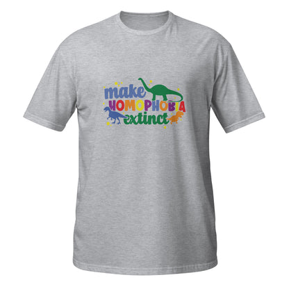 Short-Sleeve Unisex T-Shirt- Make homophobia extinct