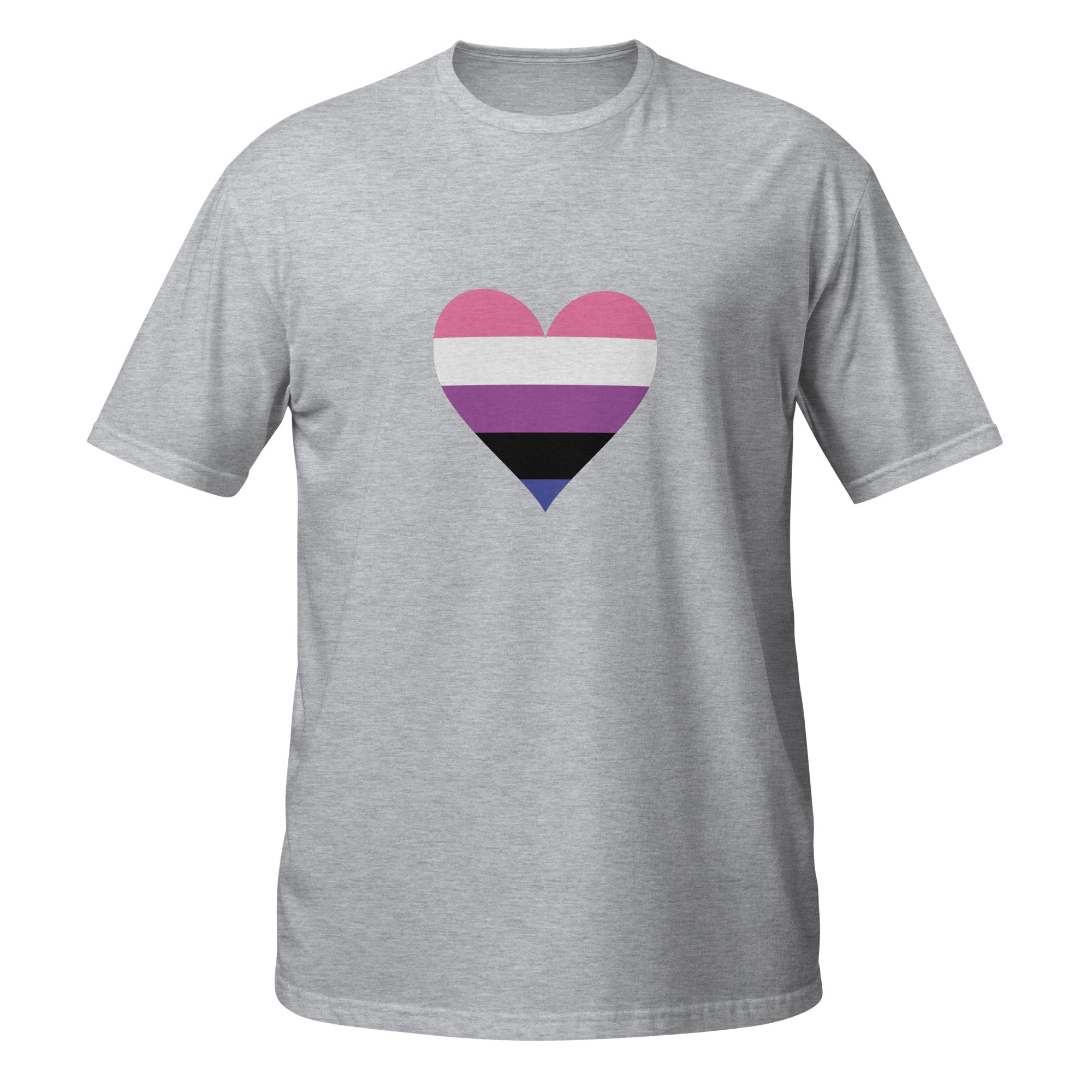 Unisex T-Shirt Genderfluid Heart