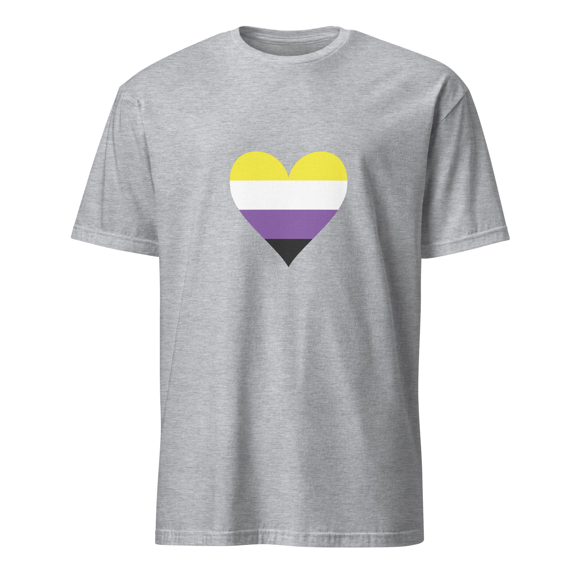 Short-Sleeve Unisex T-Shirt-Nonbinary Heart