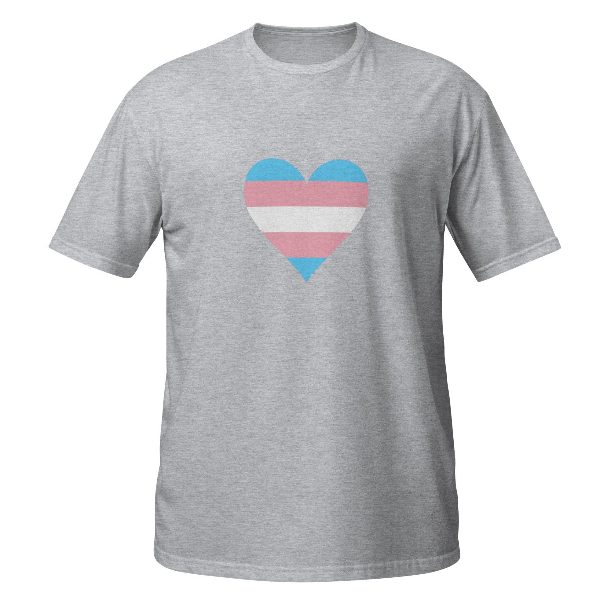 Short-Sleeve Unisex T-Shirt-Transgender Heart