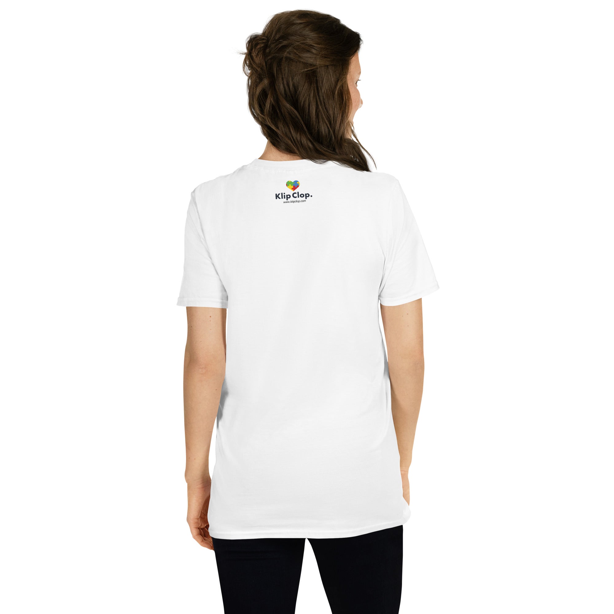 Short-Sleeve Unisex T-Shirt- Shine a light on autism