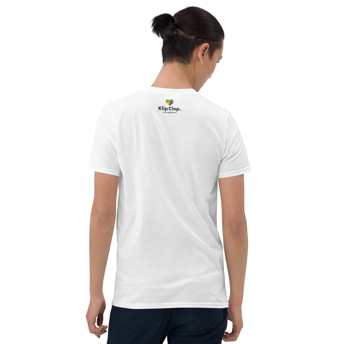 Short-Sleeve Unisex T-Shirt- Autism is not a disability its a