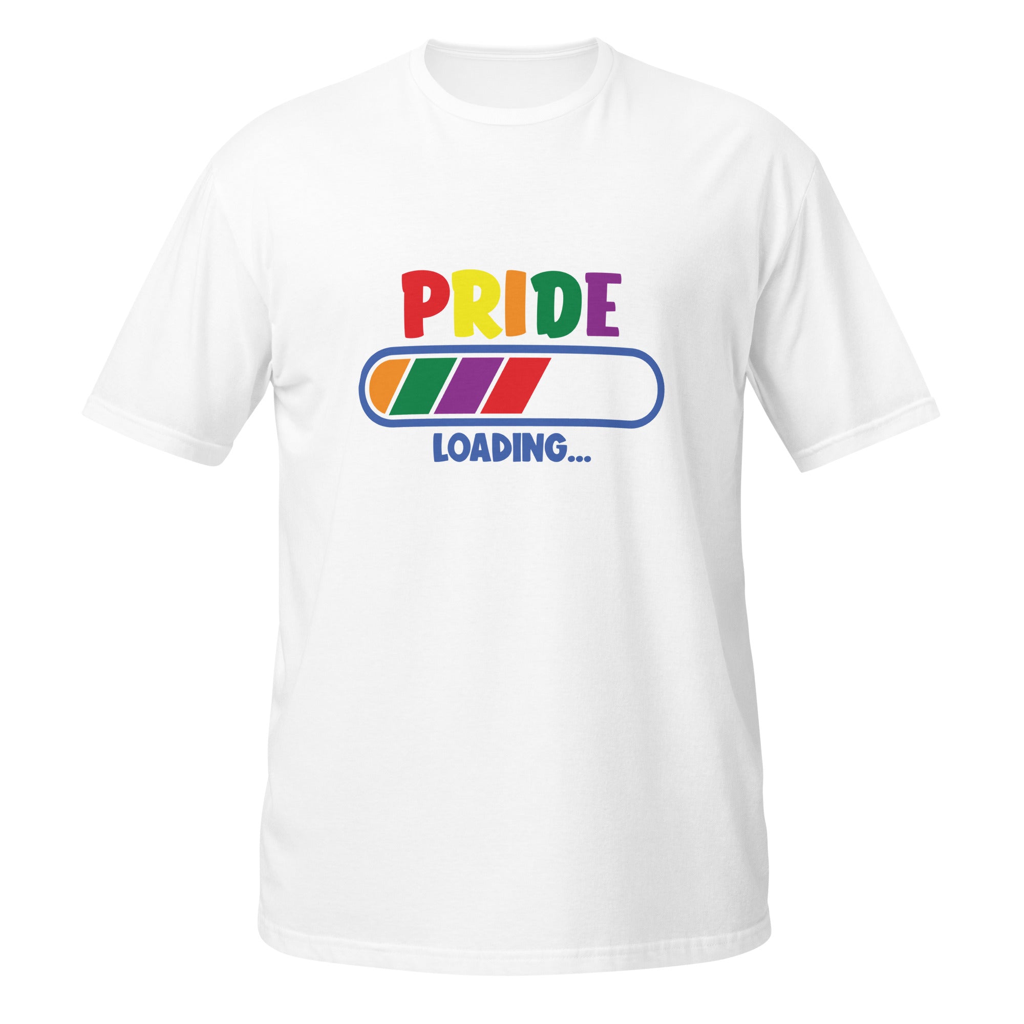Short-Sleeve Unisex T-Shirt- Pride Loading