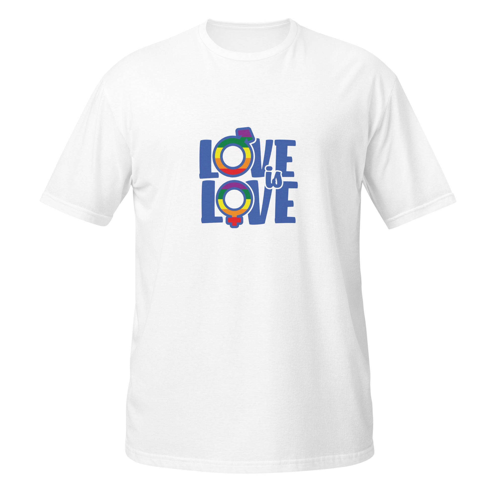 Short-Sleeve Unisex T-Shirt- Love is Love