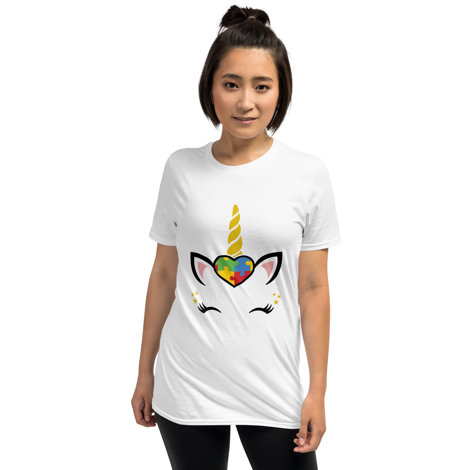 Short-Sleeve Unisex T-Shirt- Unicorn Autism