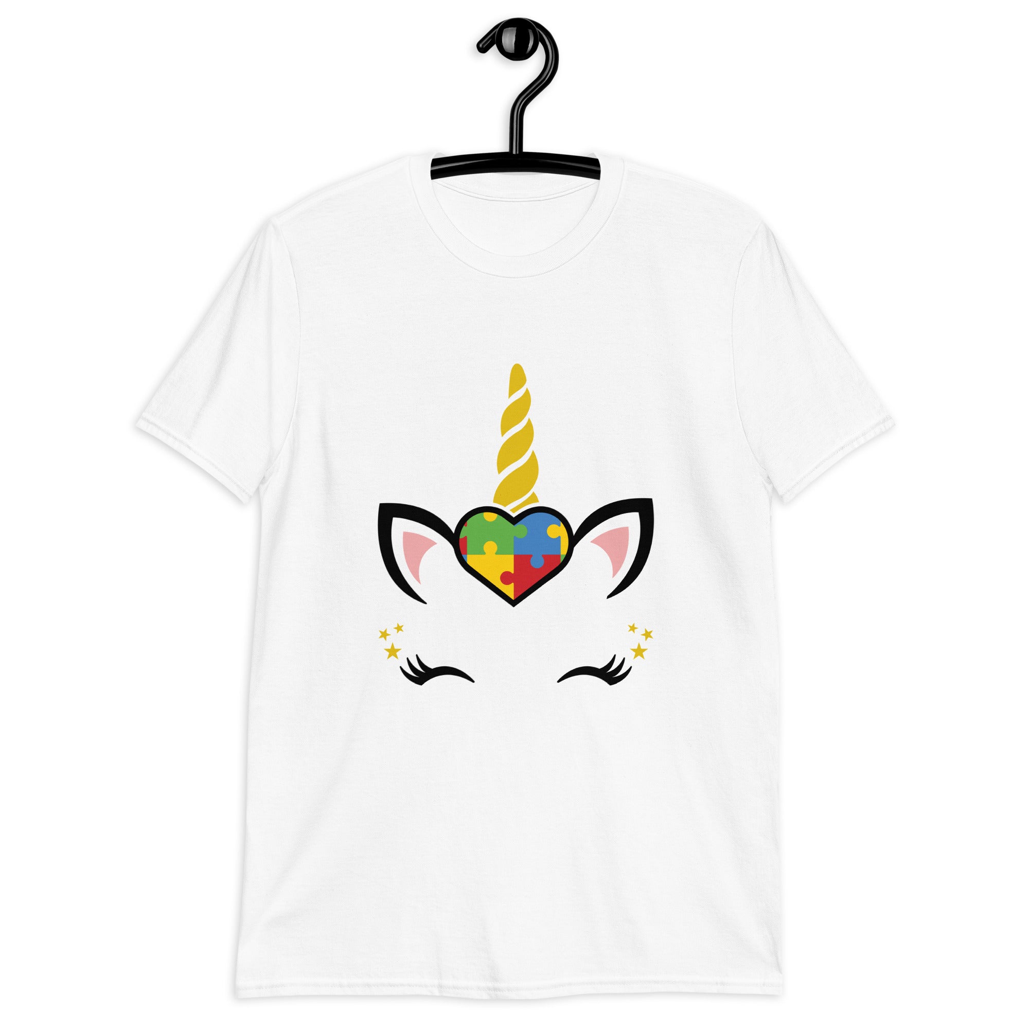 Short-Sleeve Unisex T-Shirt- Unicorn Autism