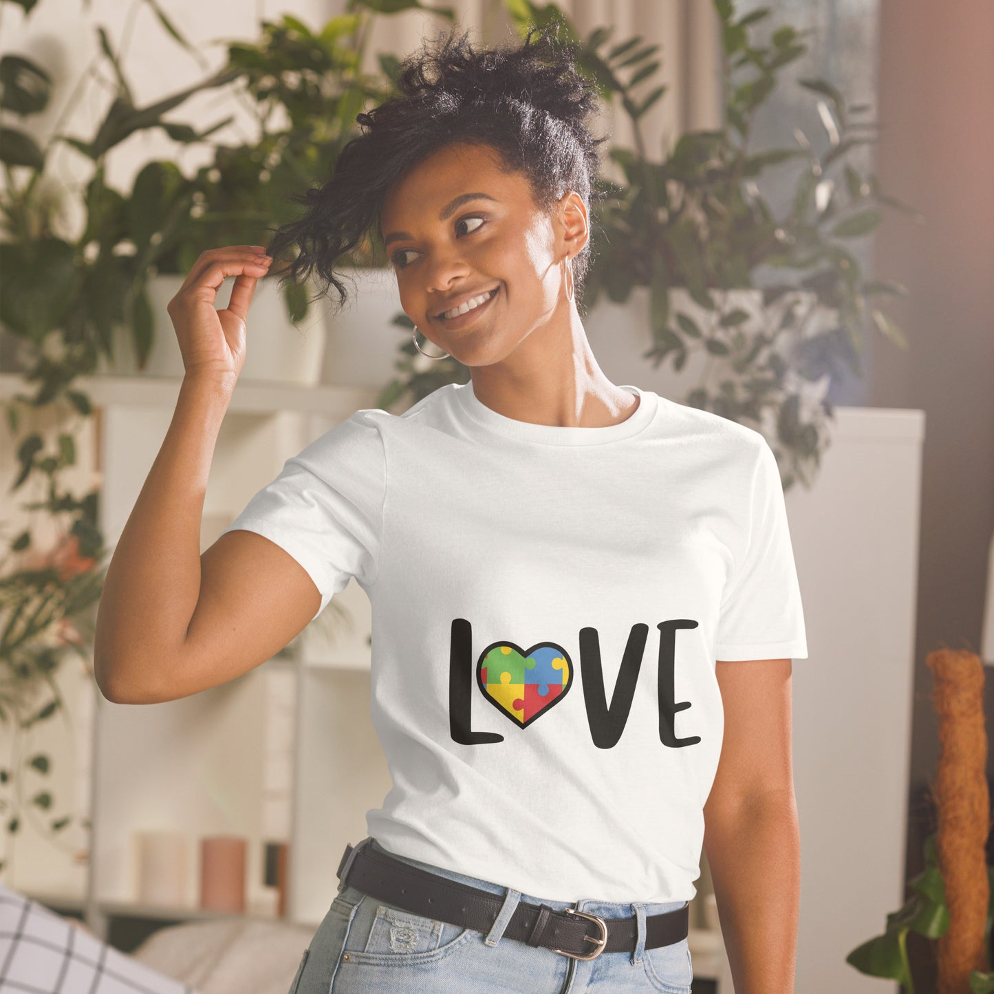 Short-Sleeve Unisex T-Shirt- Love