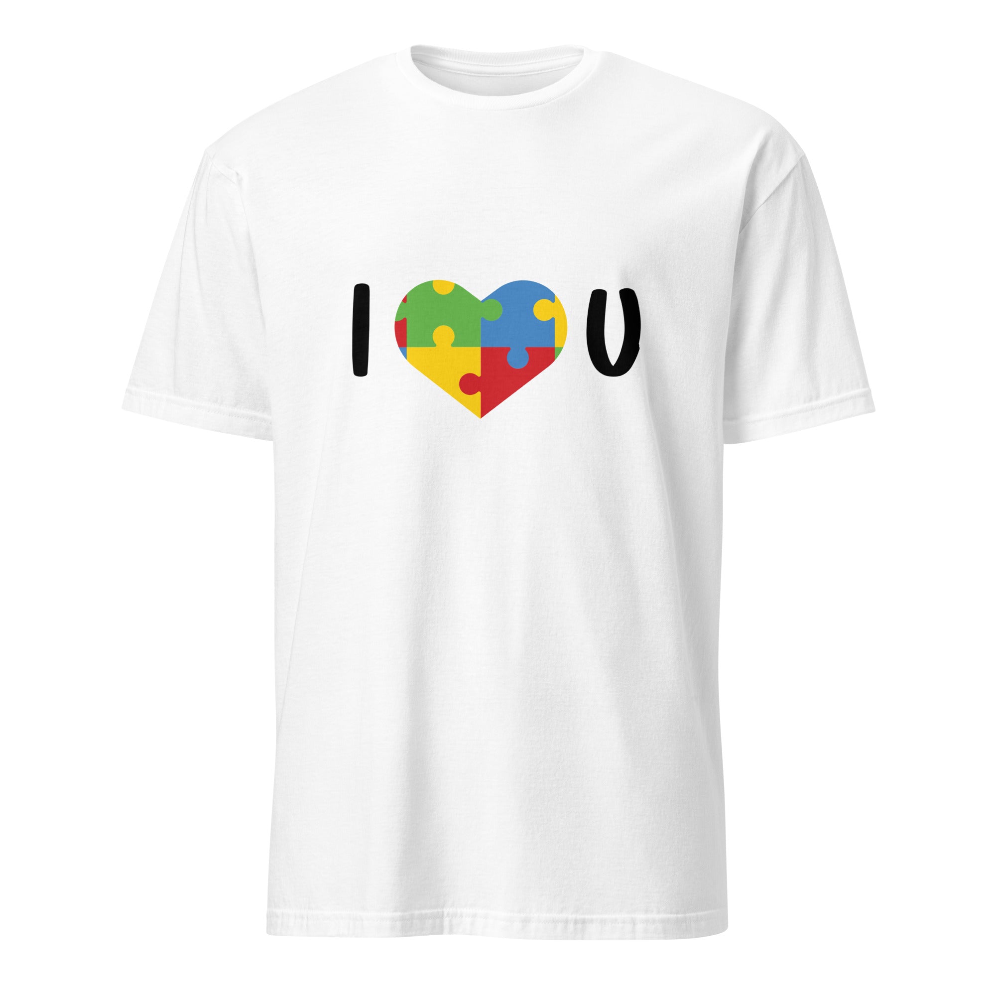 Short-Sleeve Unisex T-Shirt- I Love U