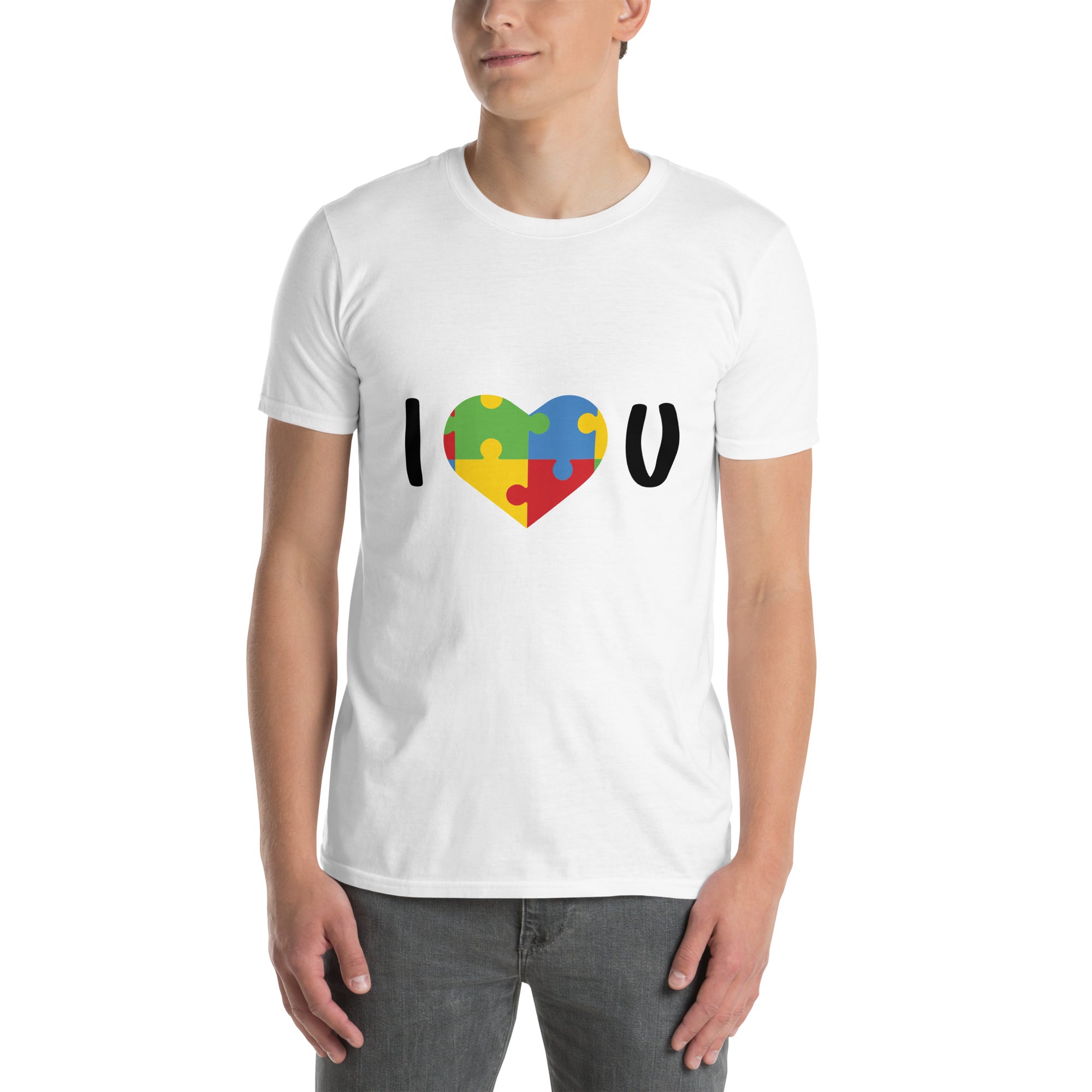 Short-Sleeve Unisex T-Shirt- I Love U