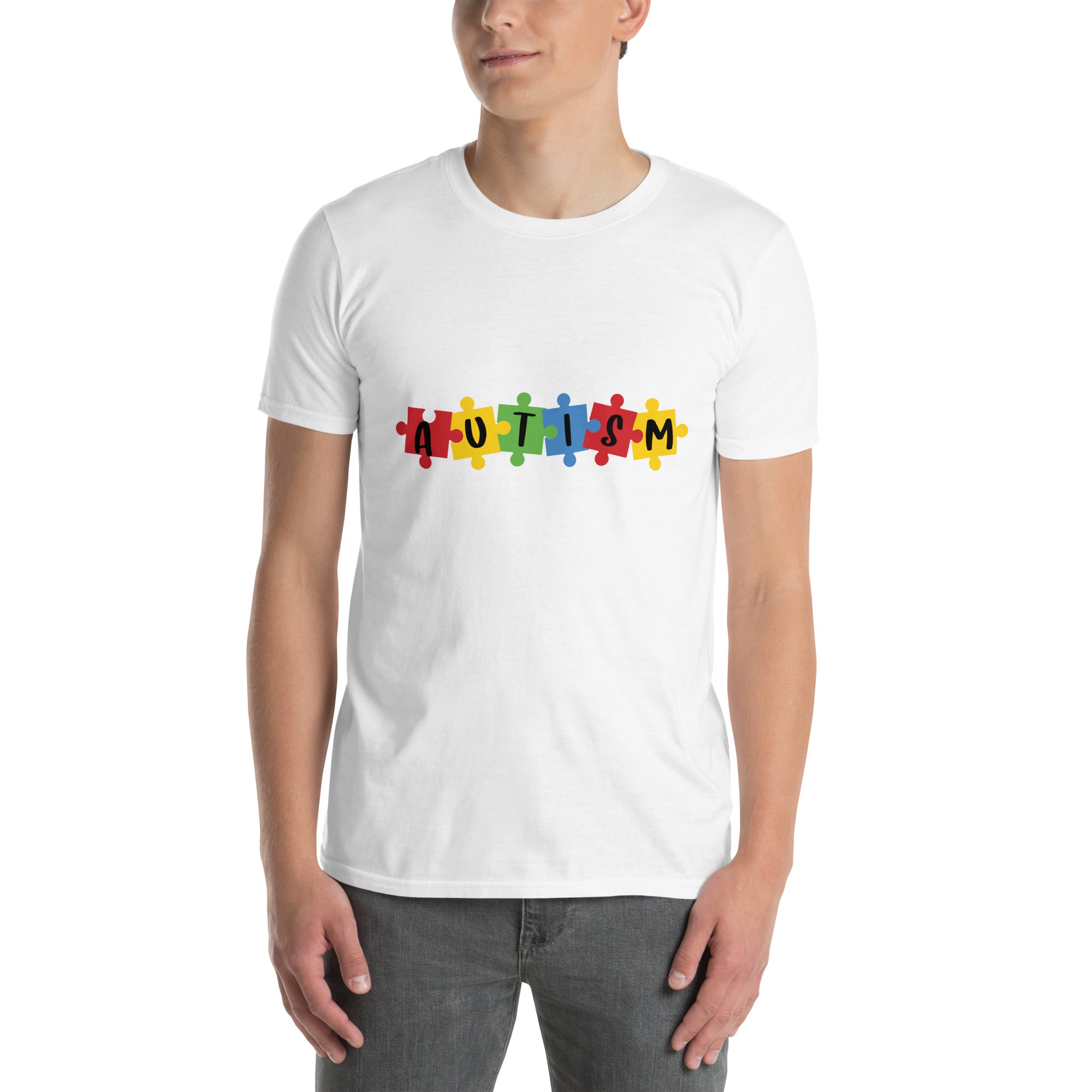 Short-Sleeve Unisex T-Shirt- Autism