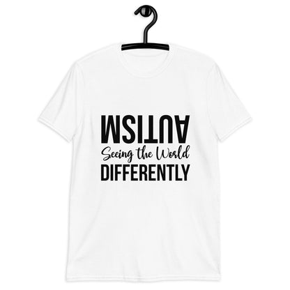 Short-Sleeve Unisex T-Shirt- Autism Seeing the World Differently