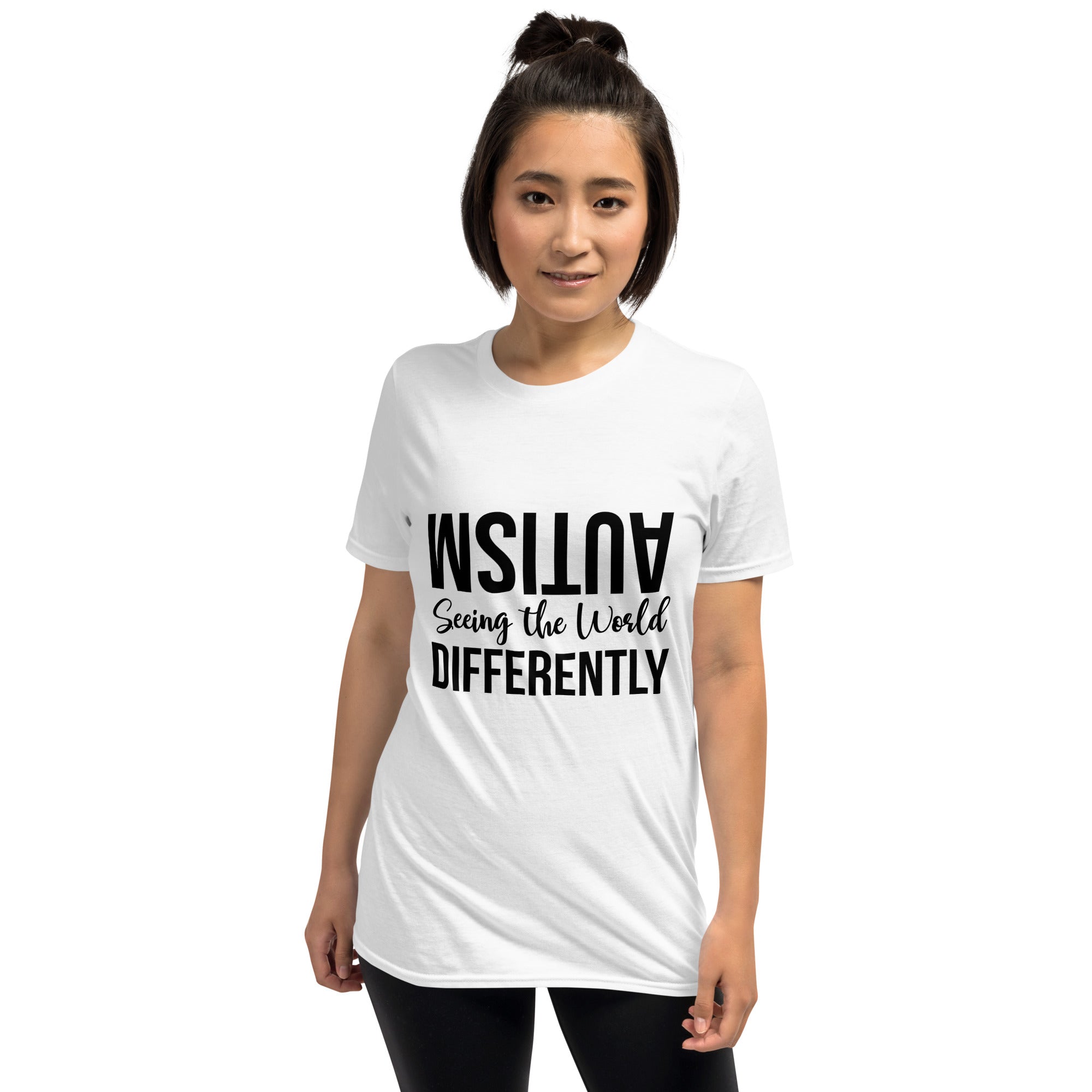 Short-Sleeve Unisex T-Shirt- Autism Seeing the World Differently