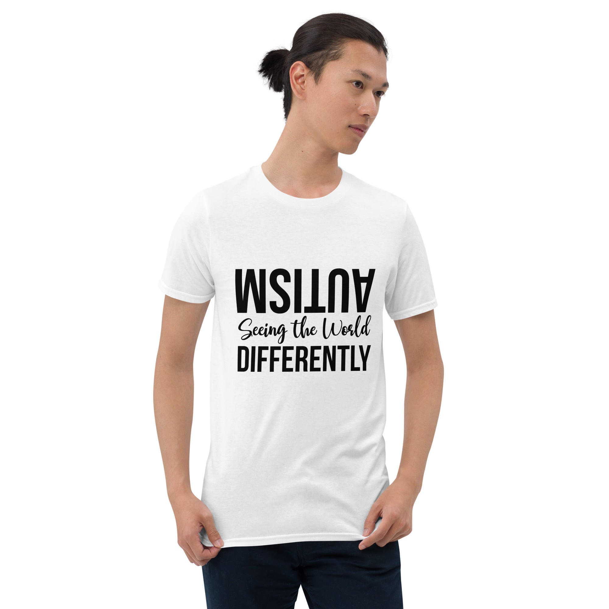 Short-Sleeve Unisex T-Shirt- Autism Seeing the World Differently