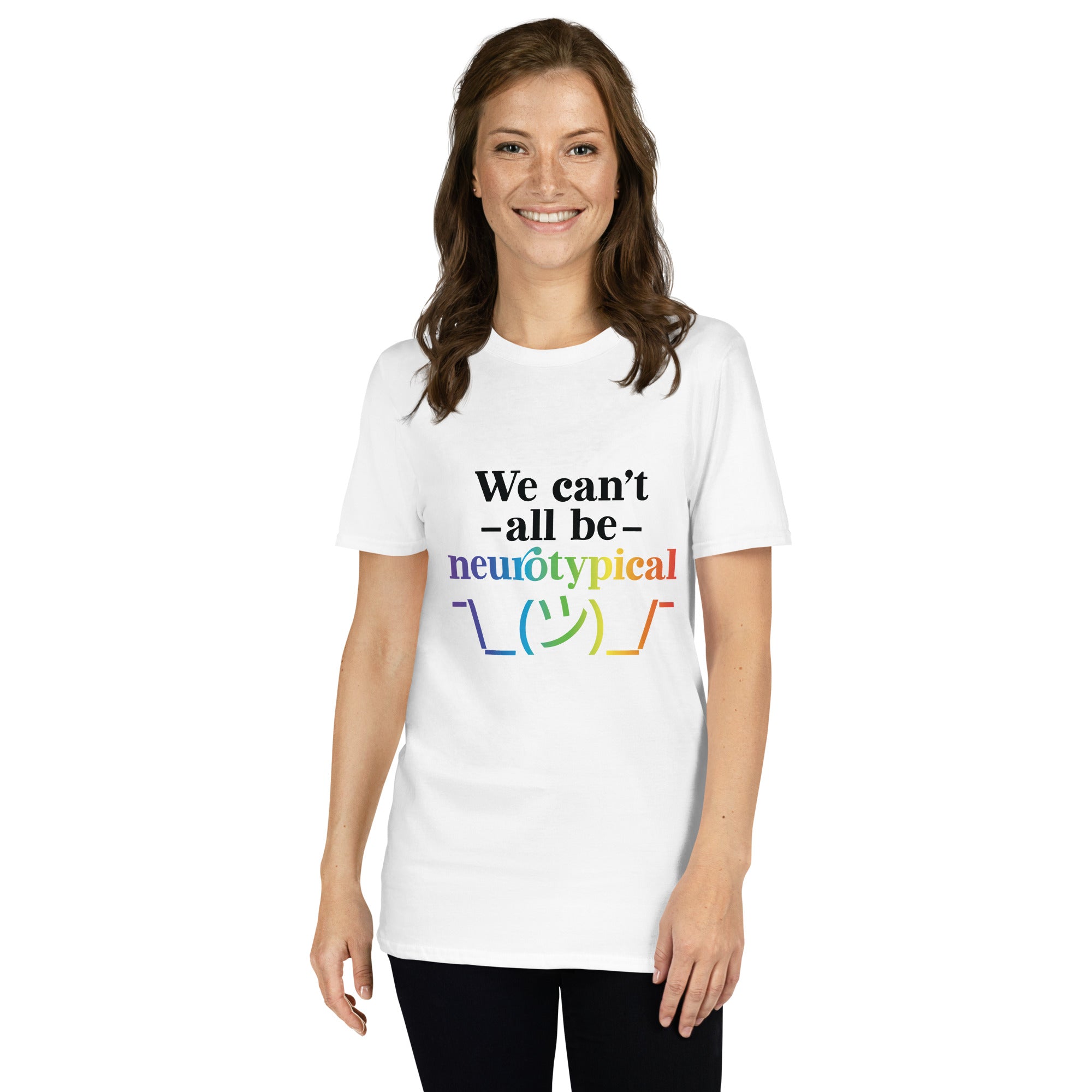 Short-Sleeve Unisex T-Shirt- ADHD- We Cant All Be Neurotypical