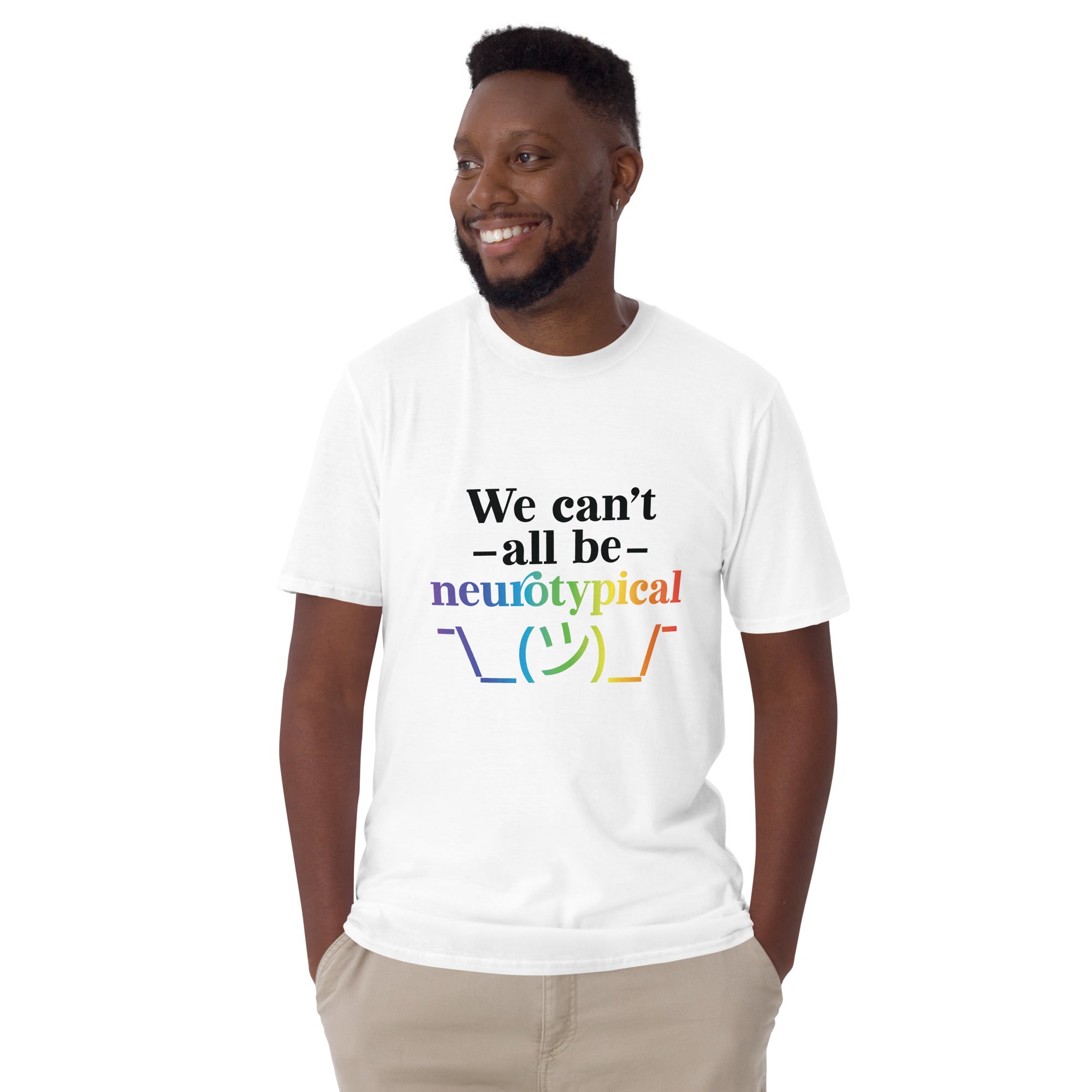 Short-Sleeve Unisex T-Shirt- ADHD- We Cant All Be Neurotypical