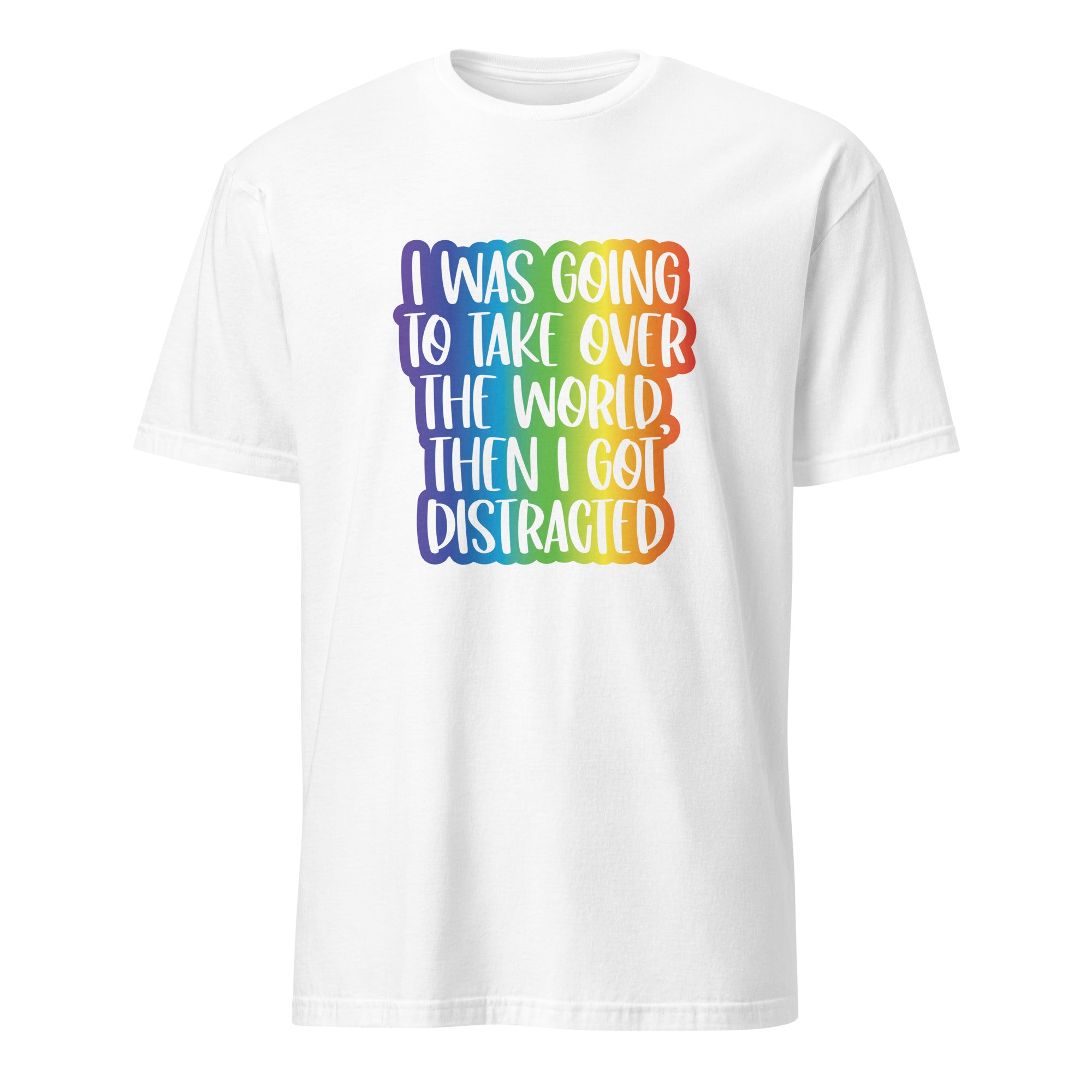 Short-Sleeve Unisex T-Shirt- ADHD- Take Over The World