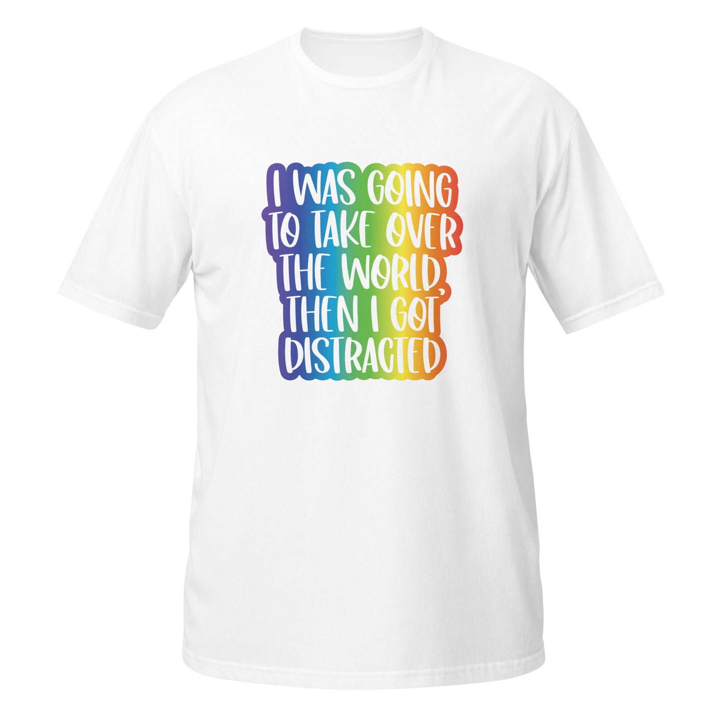 Short-Sleeve Unisex T-Shirt- ADHD- Take Over The World