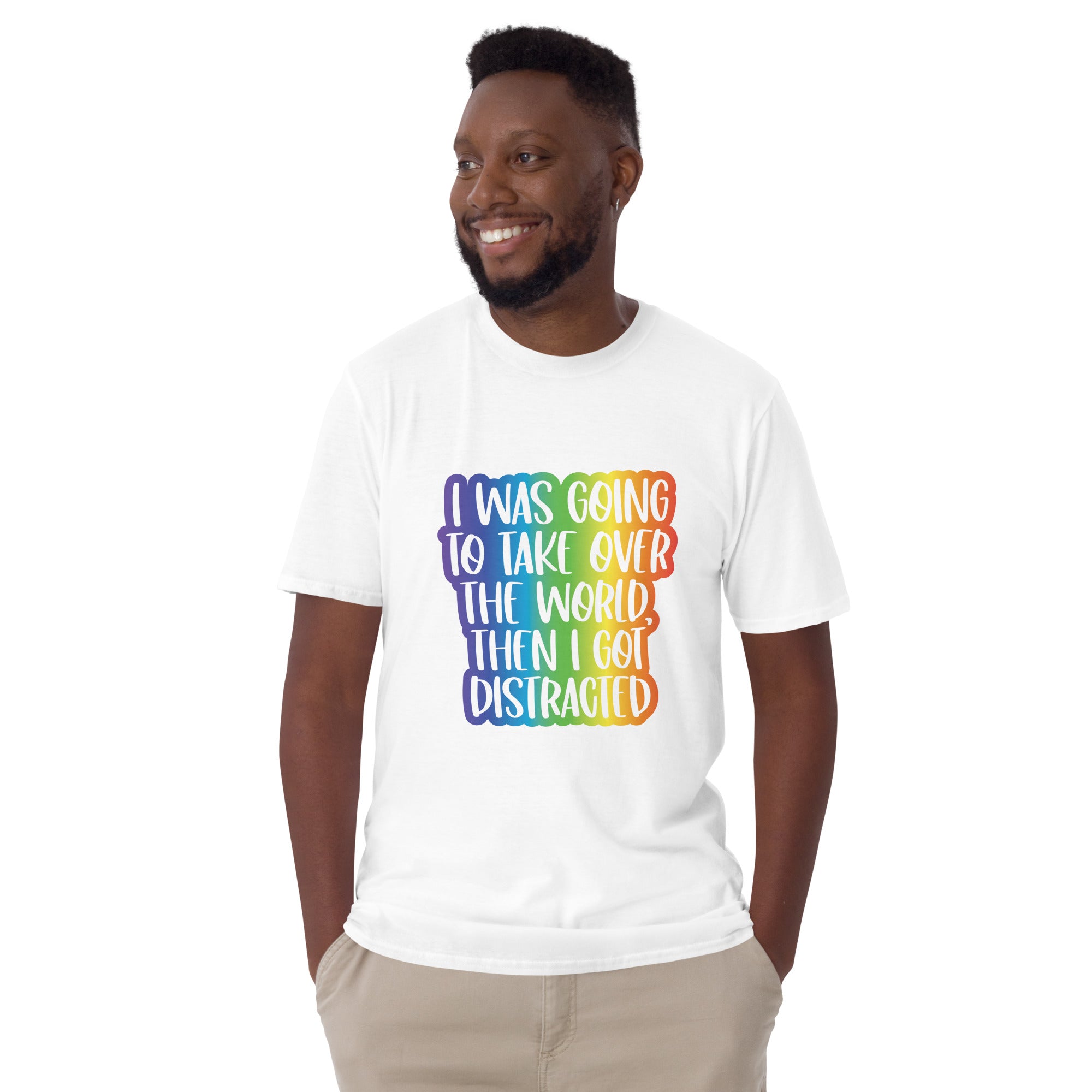 Short-Sleeve Unisex T-Shirt- ADHD- Take Over The World