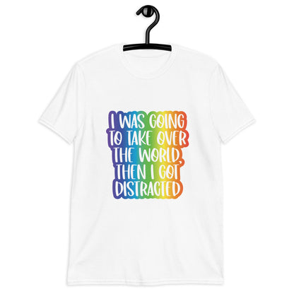 Short-Sleeve Unisex T-Shirt- ADHD- Take Over The World