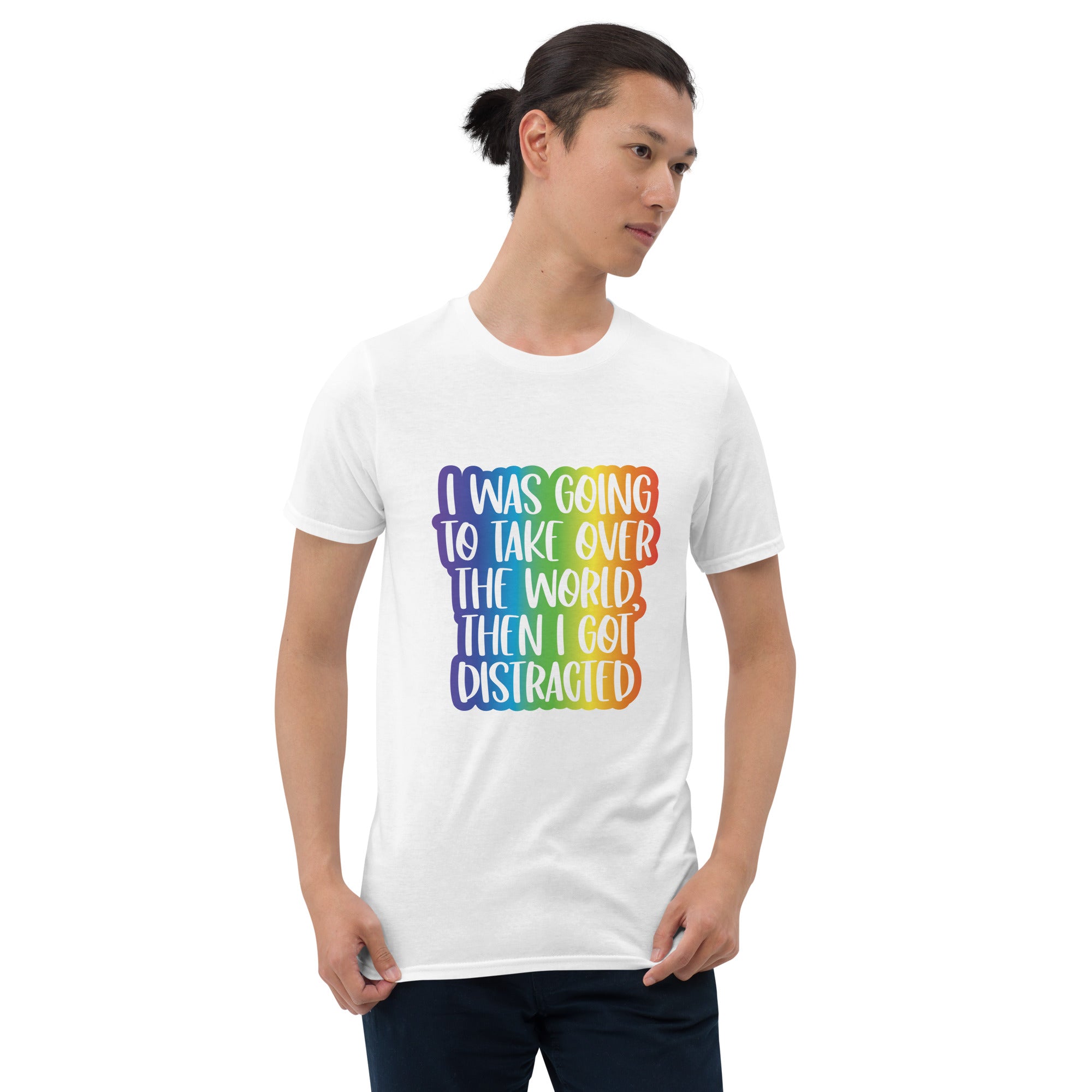 Short-Sleeve Unisex T-Shirt- ADHD- Take Over The World