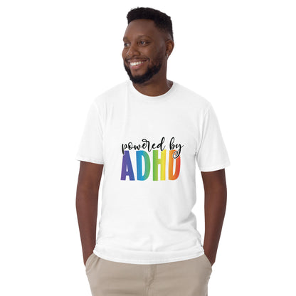 Short-Sleeve Unisex T-Shirt- ADHD- Powered By ADHD