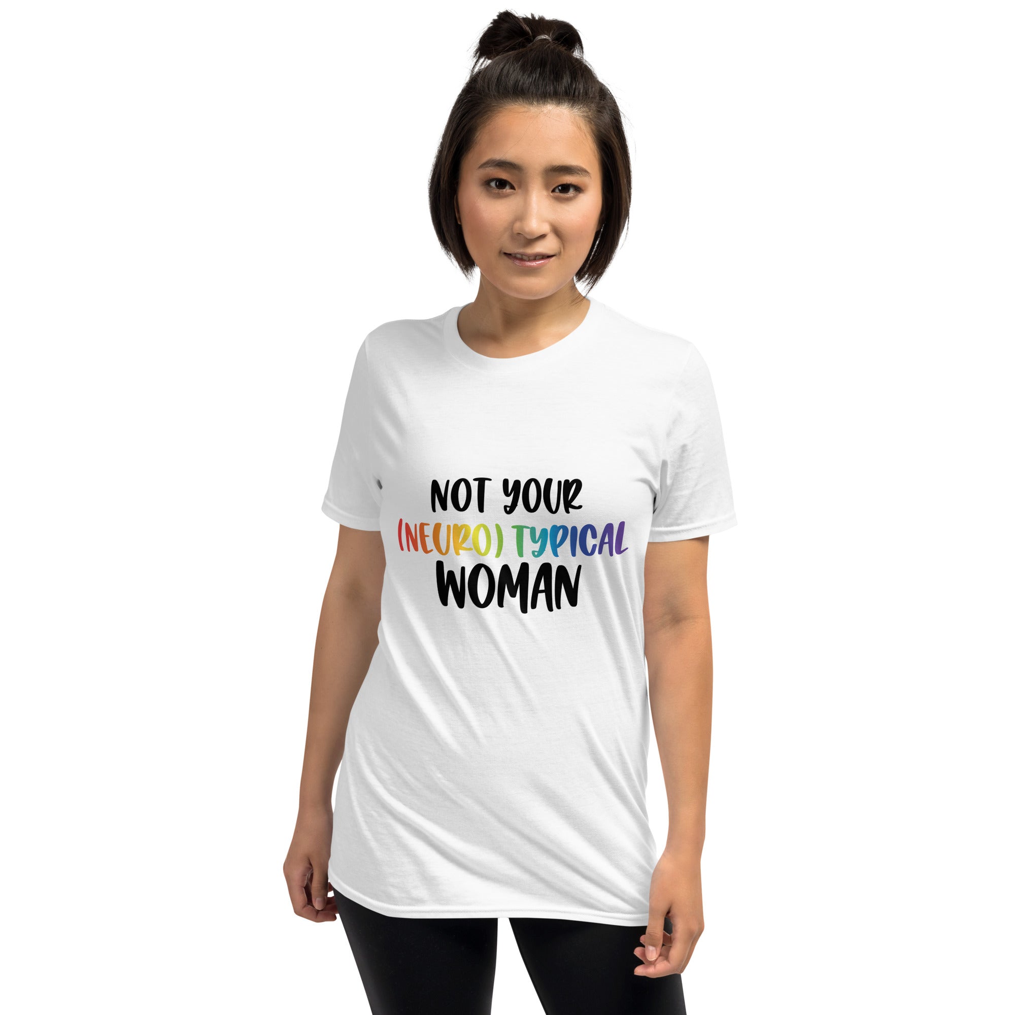 Short-Sleeve Unisex T-Shirt- ADHD- Neurotypical Woman