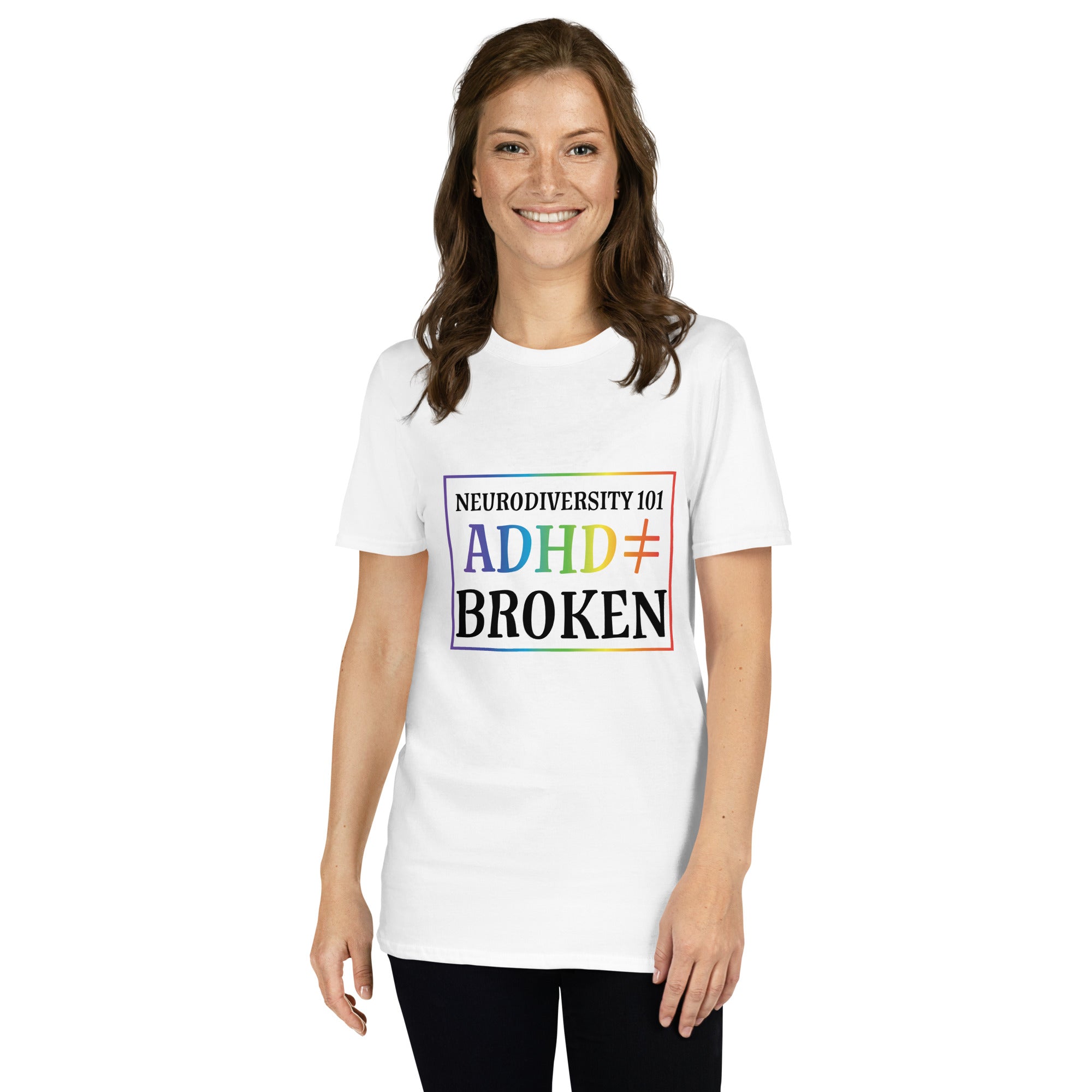 Short-Sleeve Unisex T-Shirt- ADHD- Neurodiversity 101