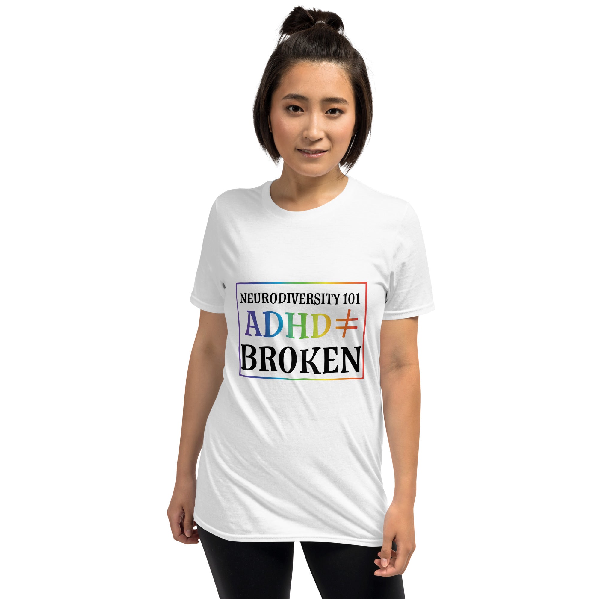 Short-Sleeve Unisex T-Shirt- ADHD- Neurodiversity 101