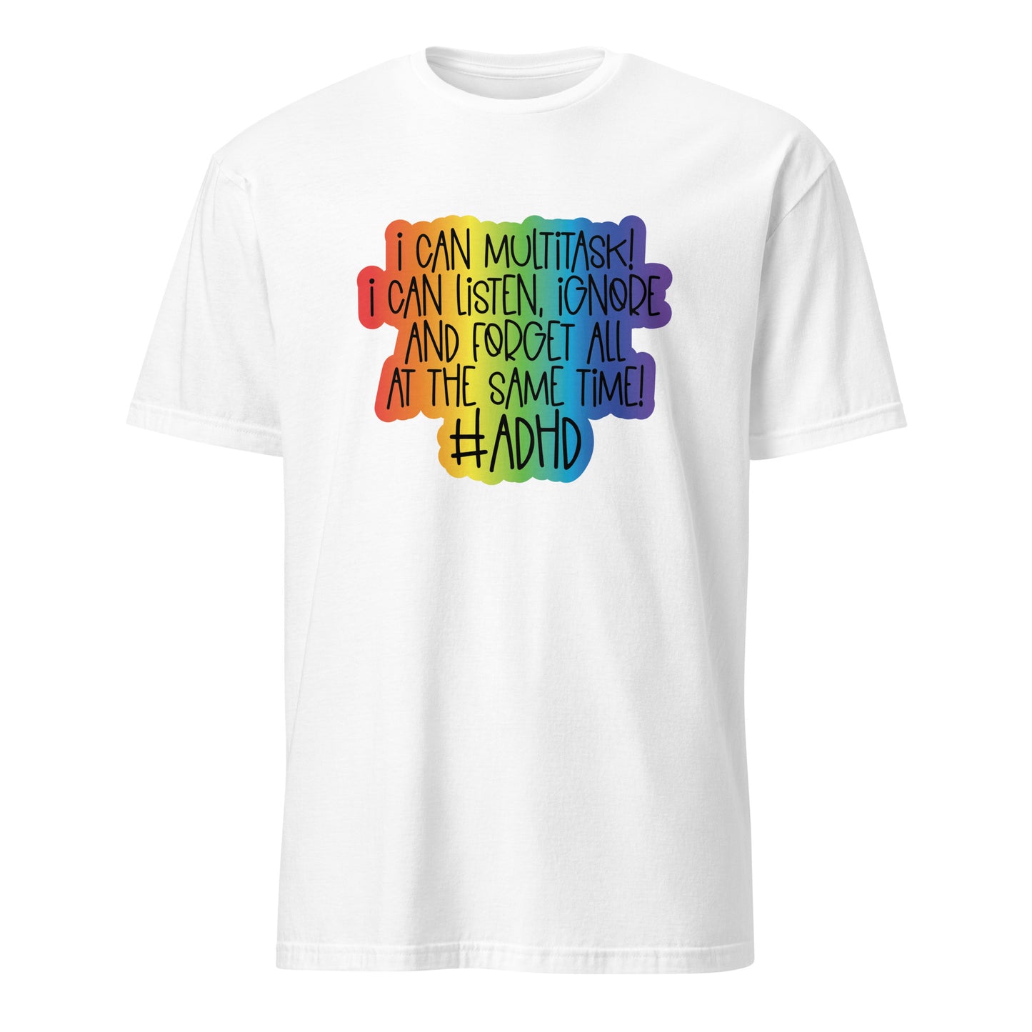 Short-Sleeve Unisex T-Shirt- ADHD- Multitask ADHD