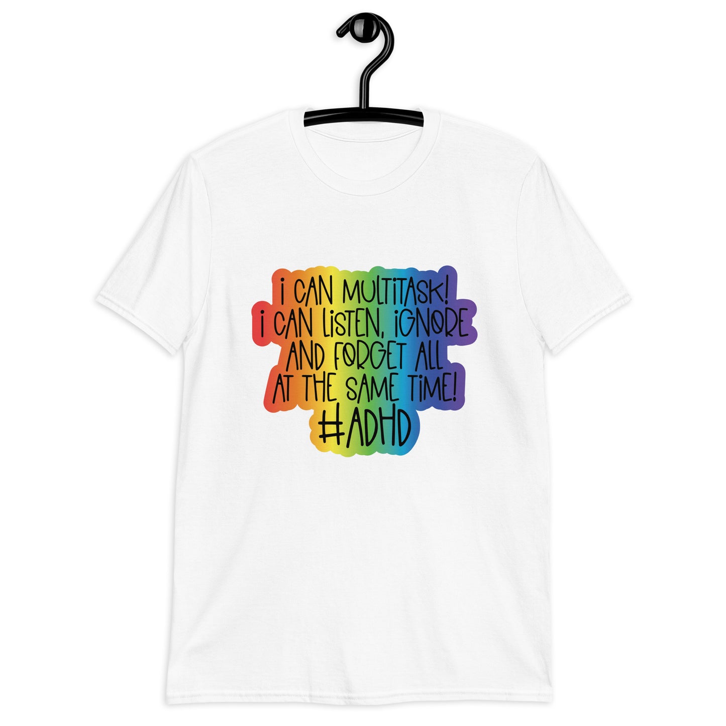 Short-Sleeve Unisex T-Shirt- ADHD- Multitask ADHD