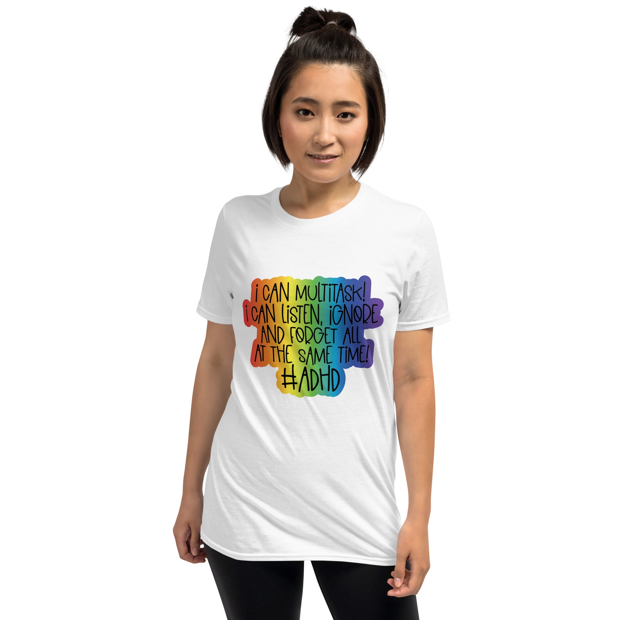 Short-Sleeve Unisex T-Shirt- ADHD- Multitask ADHD