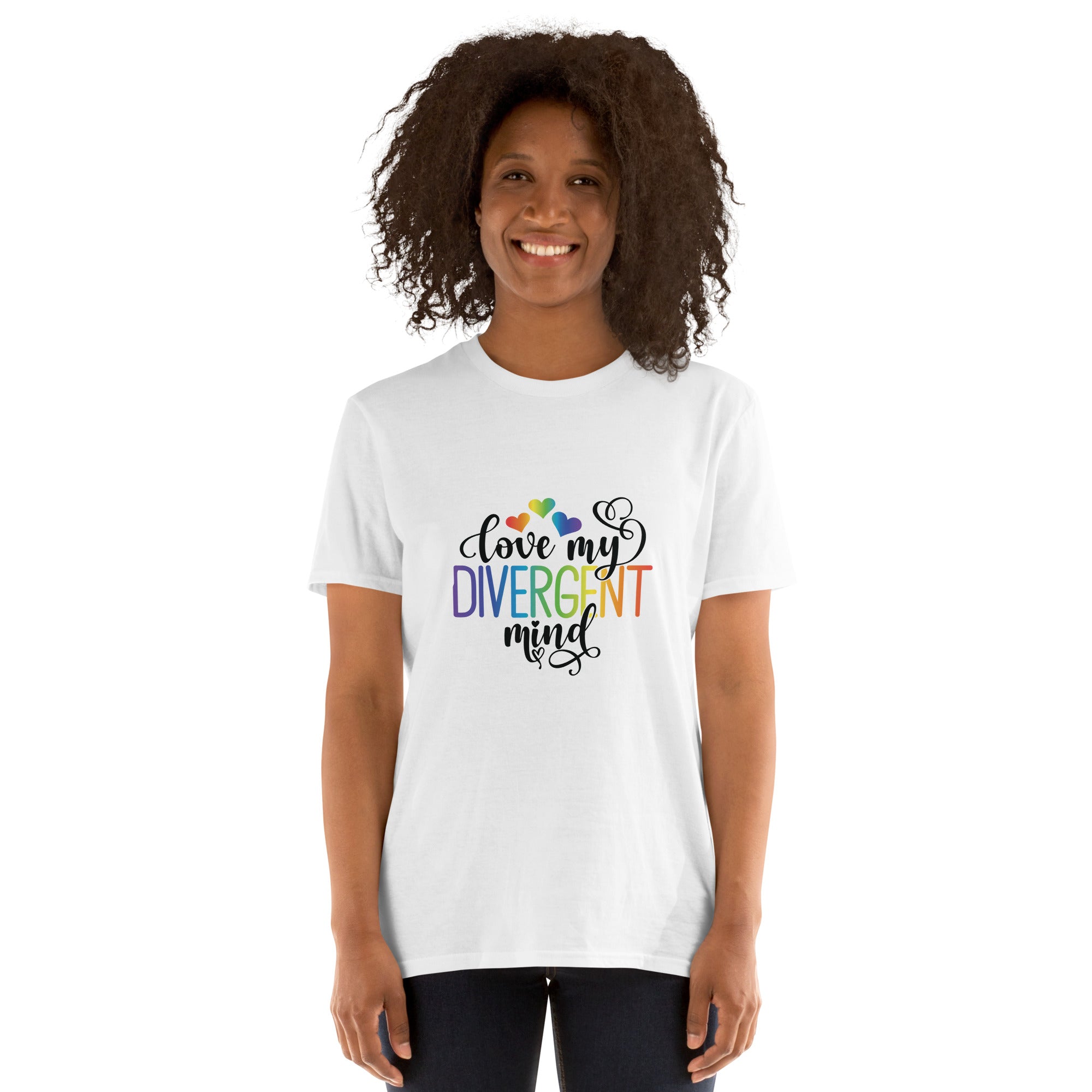 Short-Sleeve Unisex T-Shirt- ADHD- Love My Divergent Mind