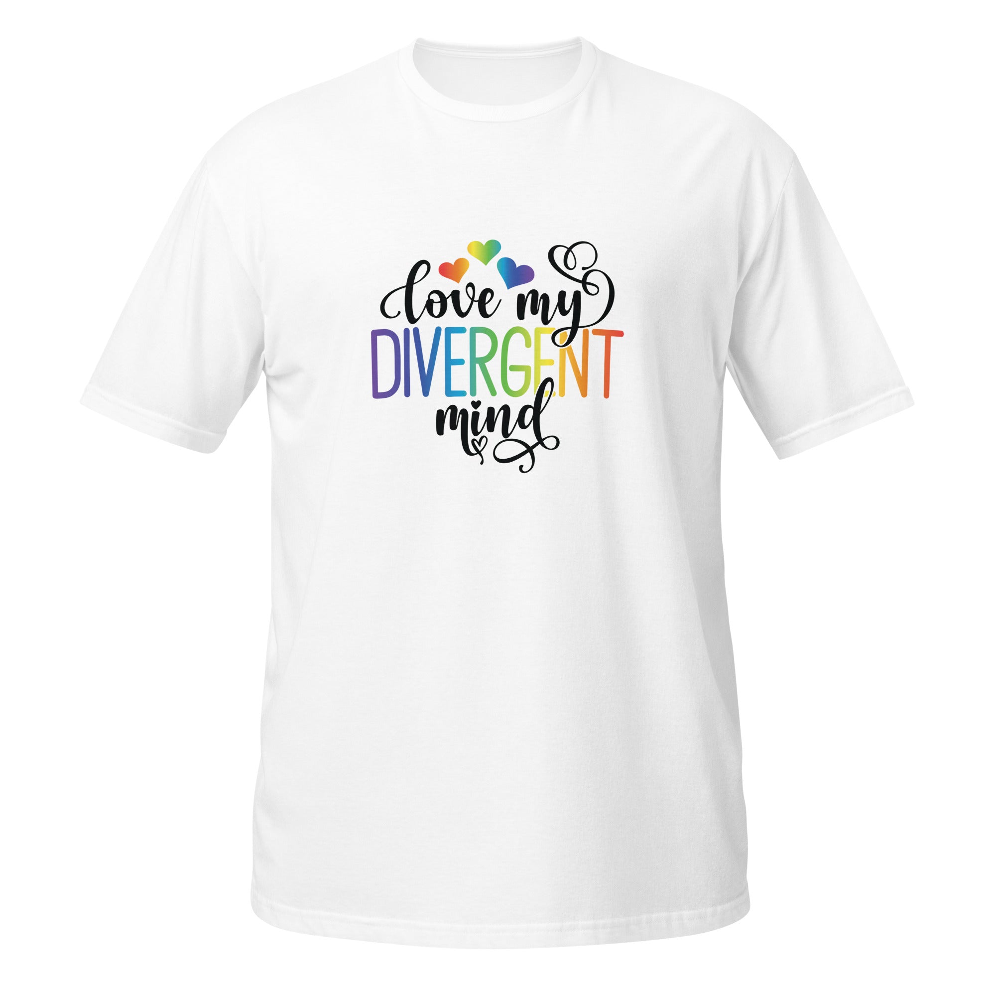 Short-Sleeve Unisex T-Shirt- ADHD- Love My Divergent Mind