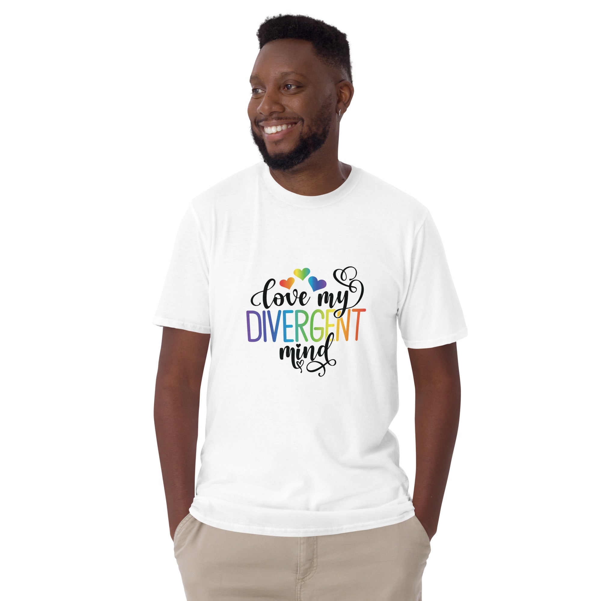 Short-Sleeve Unisex T-Shirt- ADHD- Love My Divergent Mind