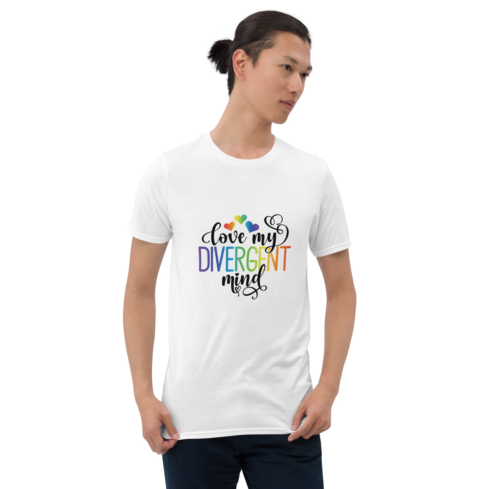 Short-Sleeve Unisex T-Shirt- ADHD- Love My Divergent Mind