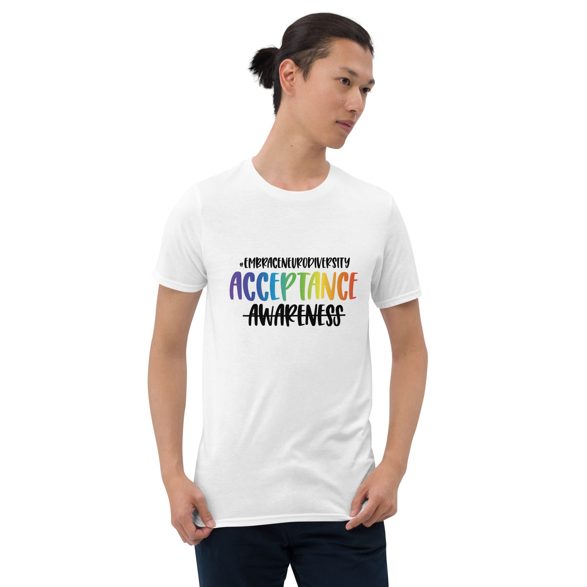 Short-Sleeve Unisex T-Shirt- ADHD- Embrace Neuro diversity