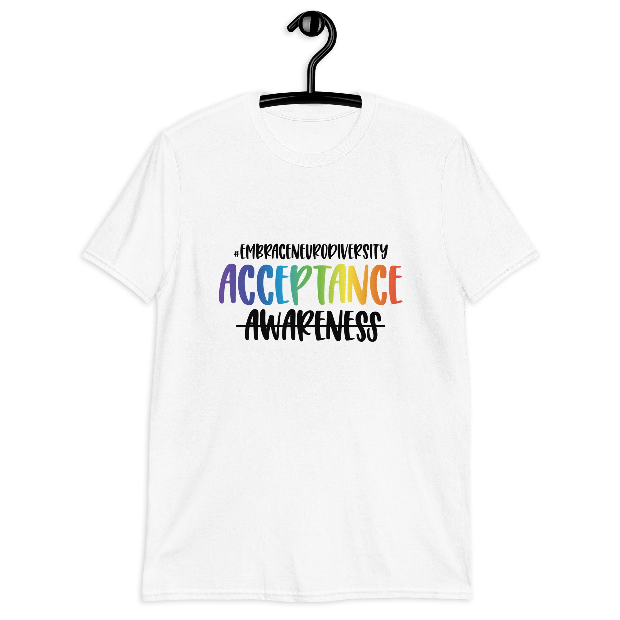 Short-Sleeve Unisex T-Shirt- ADHD- Embrace Neuro diversity