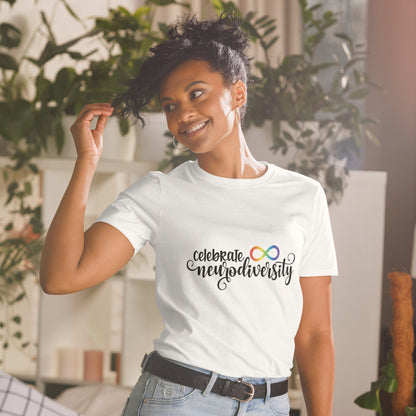 Short-Sleeve Unisex T-Shirt- ADHD- Celebrate Neuro diversity