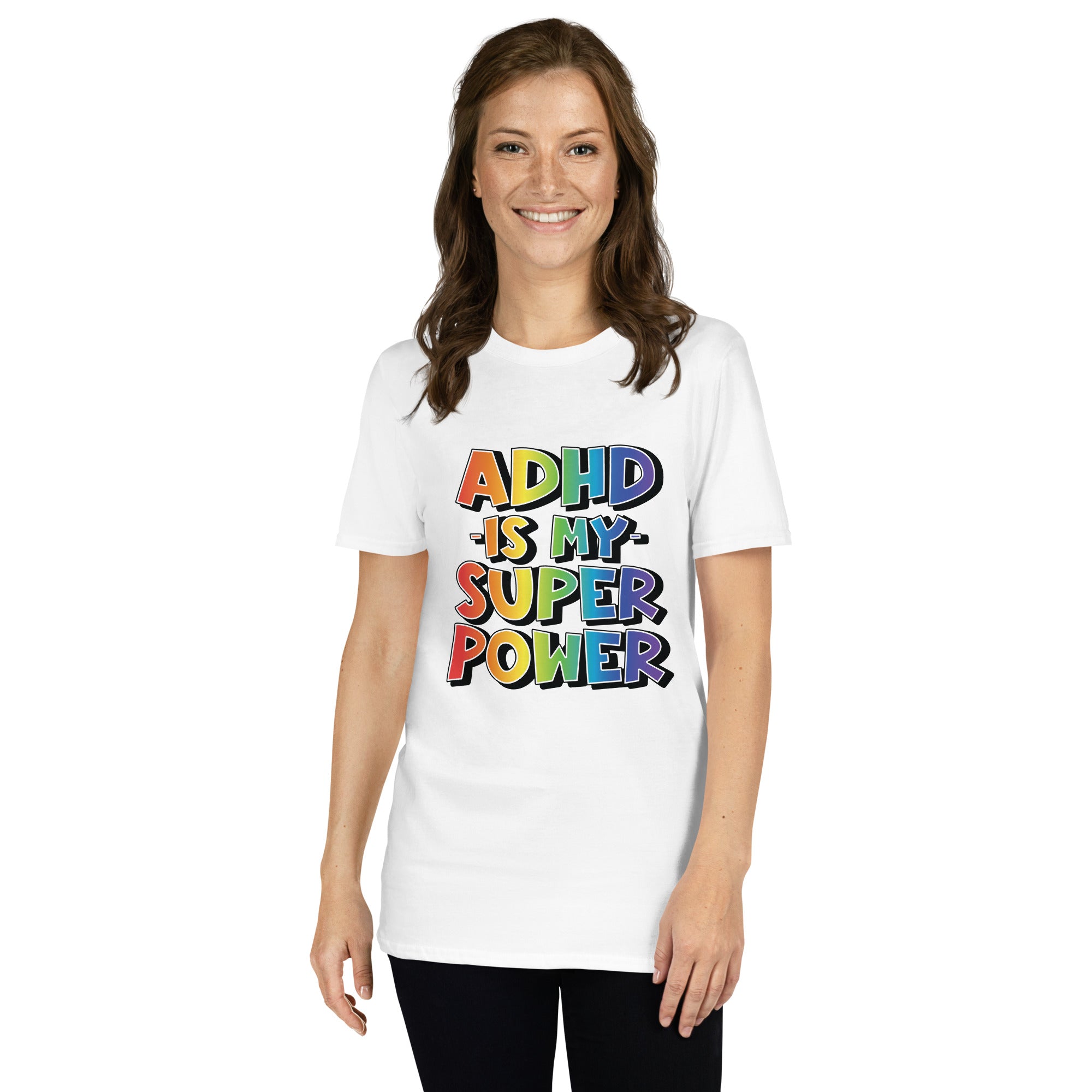 Short-Sleeve Unisex T-Shirt- ADHD- SuperPower
