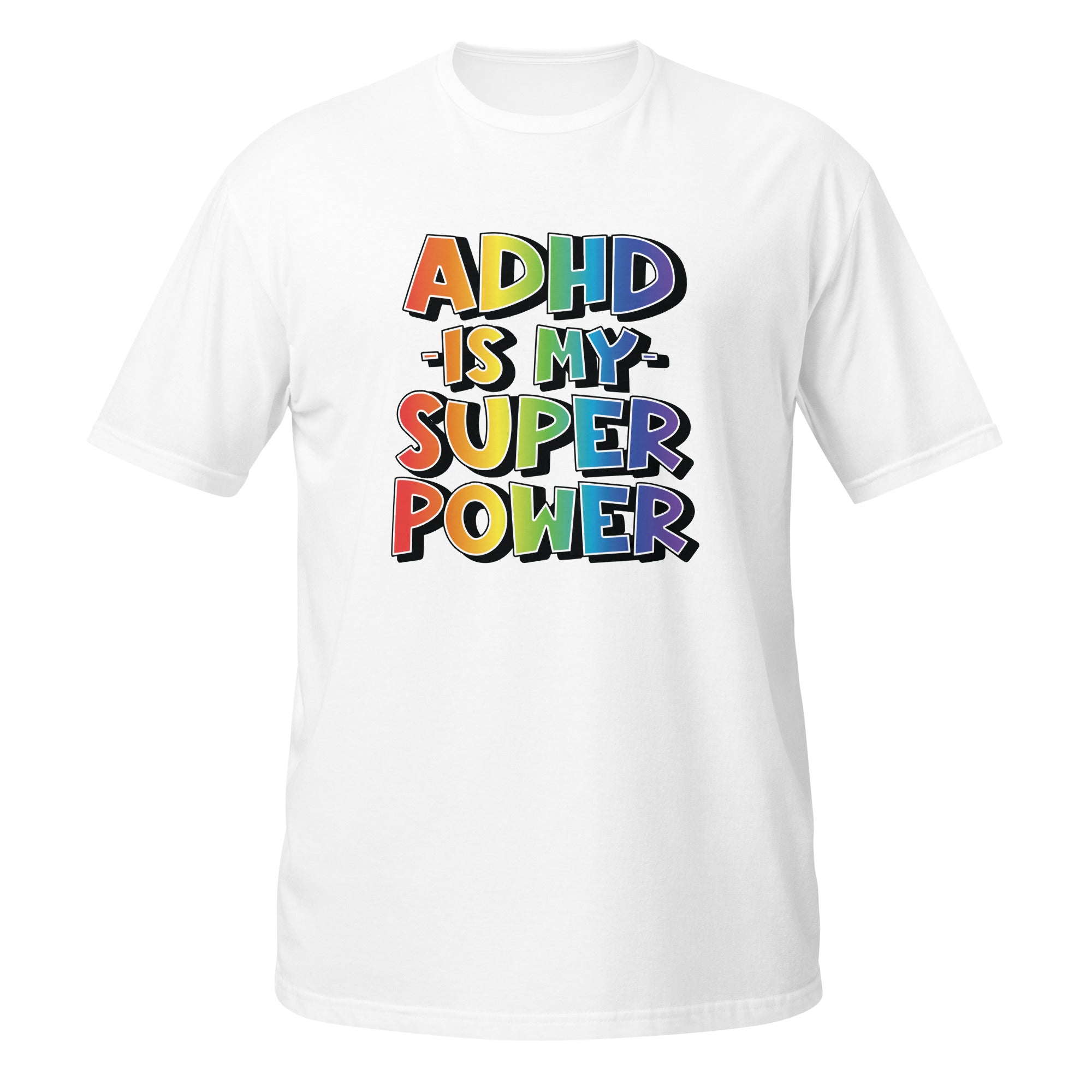 Short-Sleeve Unisex T-Shirt- ADHD- SuperPower